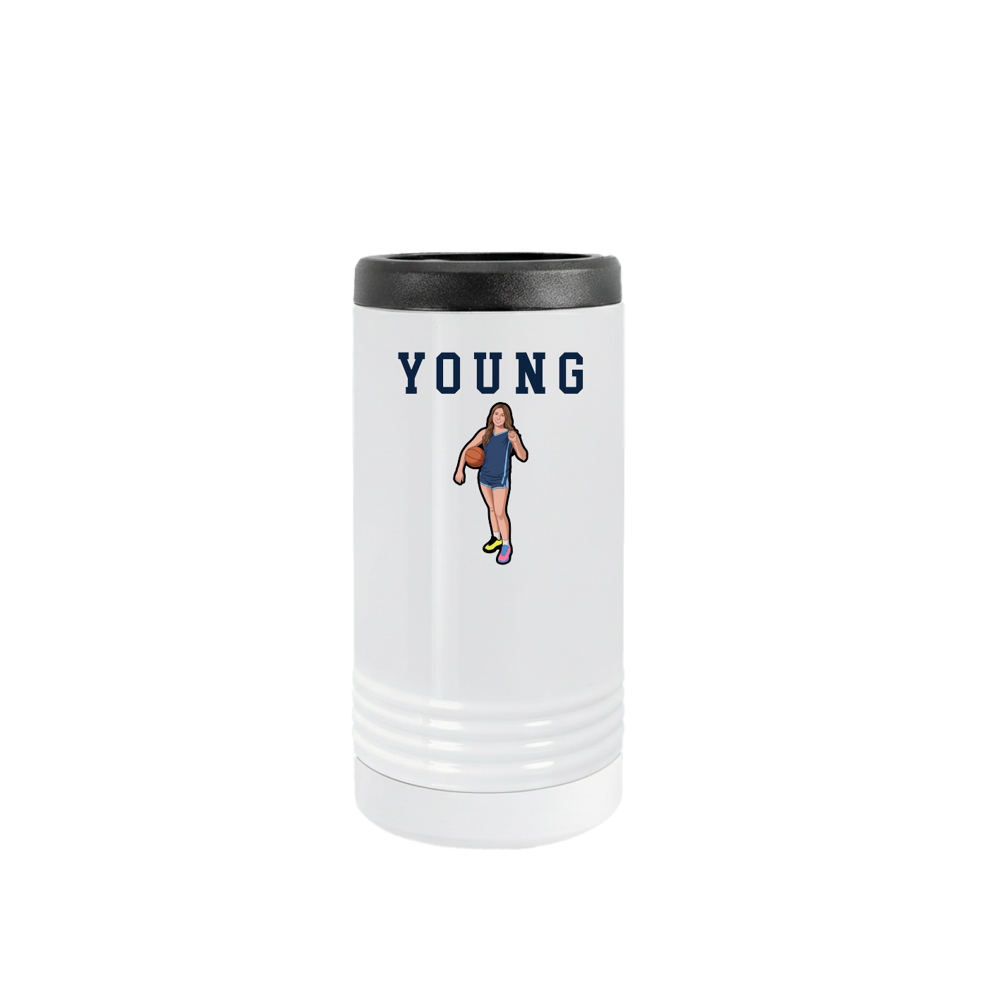 Slim Beverage Holder — Shirsey in White