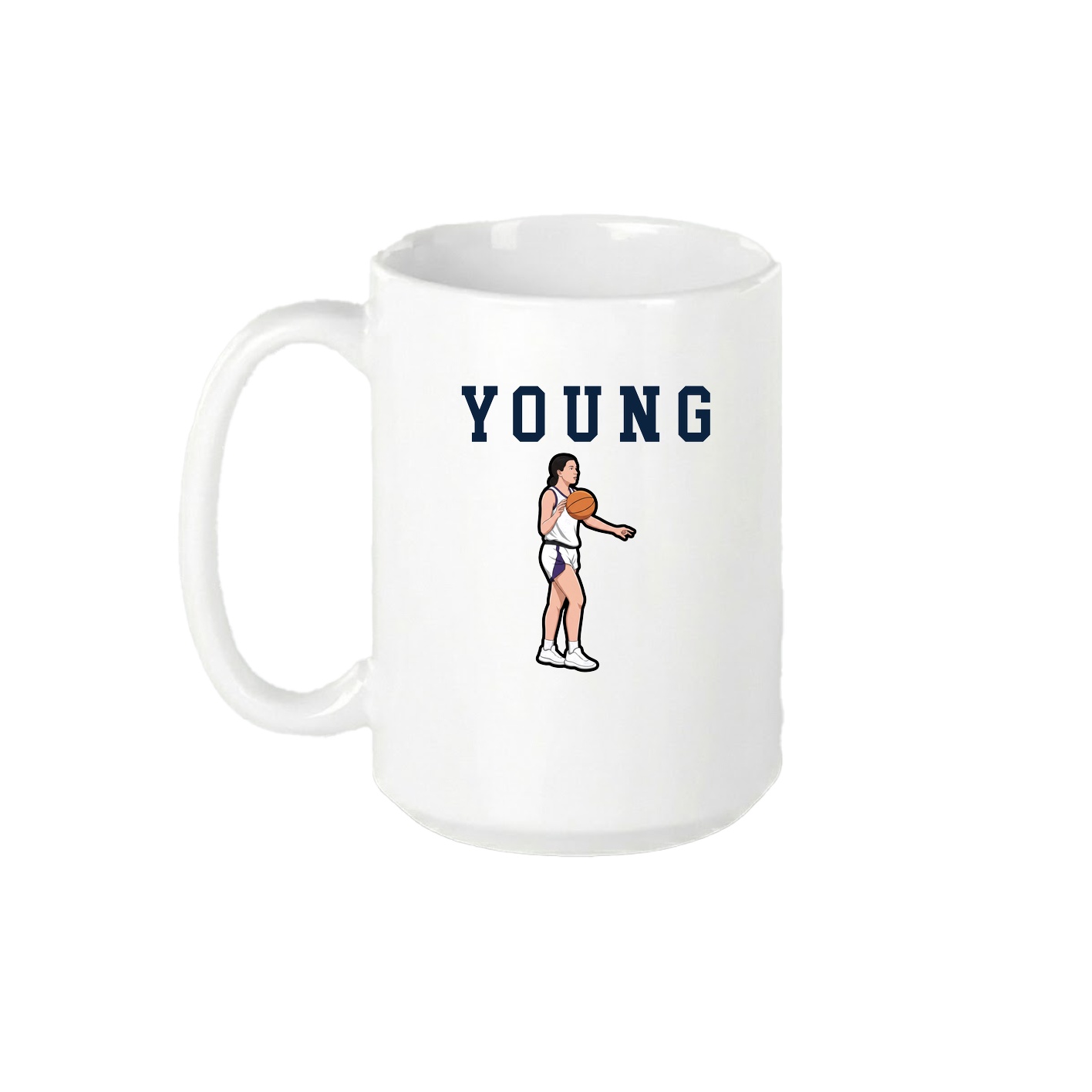 15oz Coffee Mug — Shirsey in White