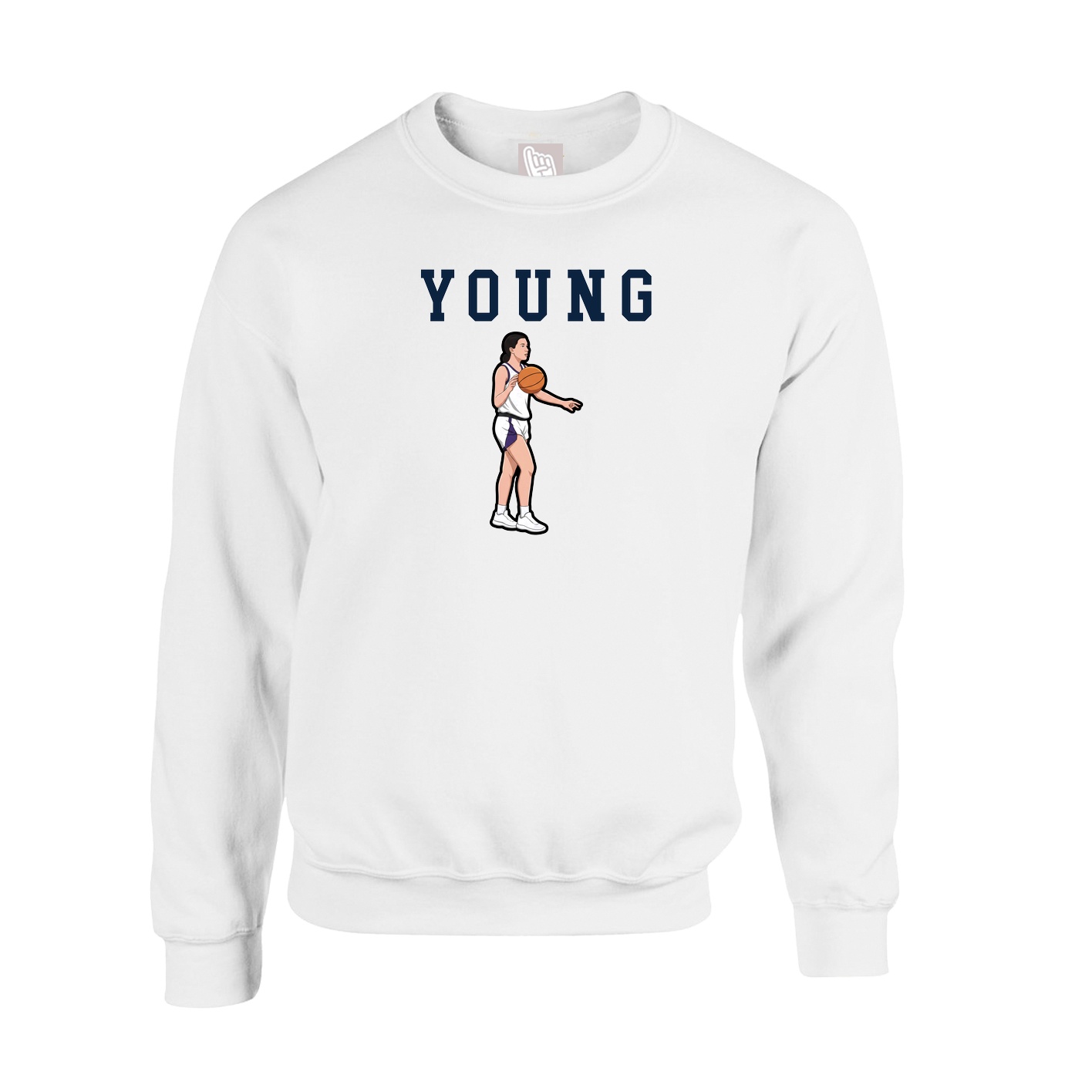 Fleece Crew — Shirsey in White