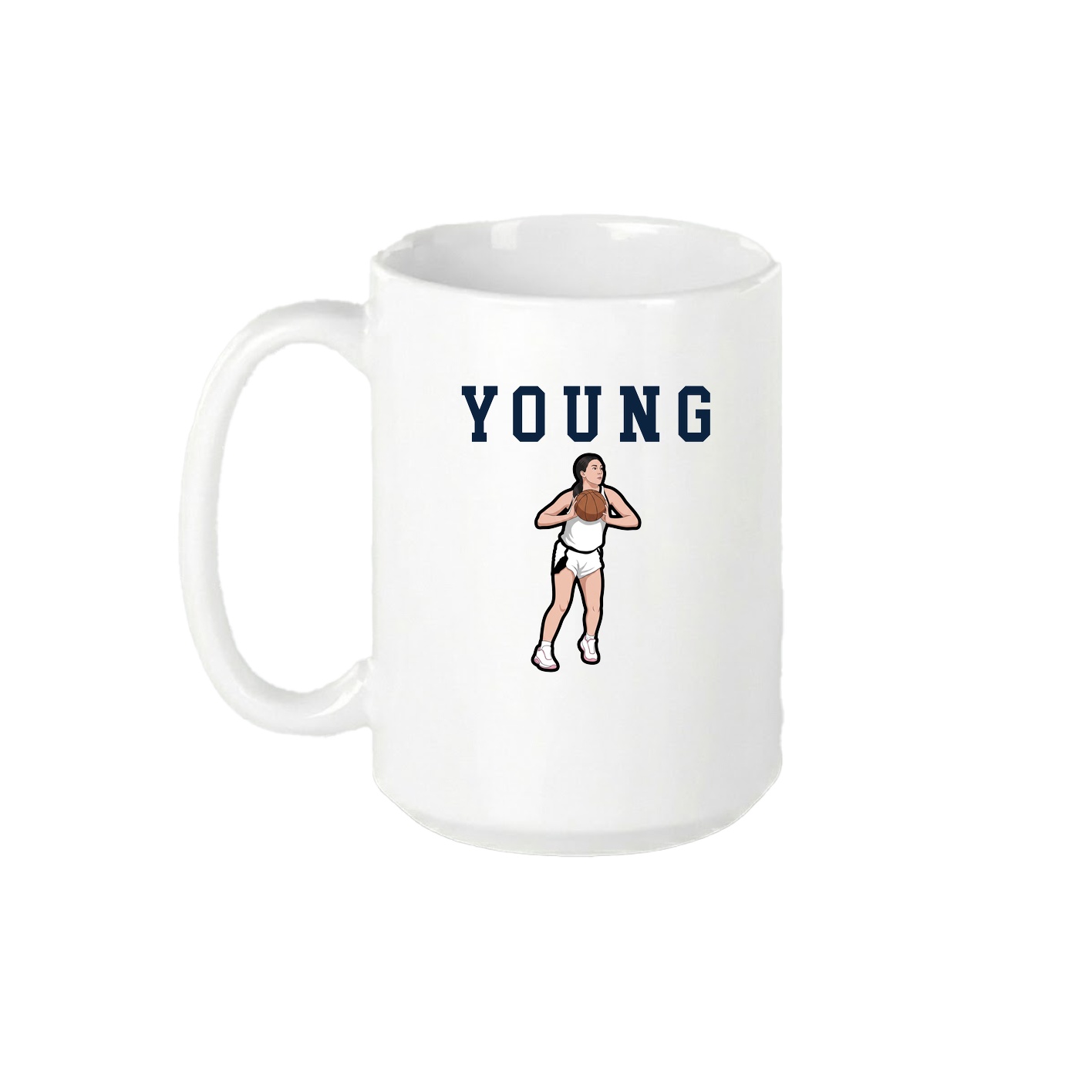 15oz Coffee Mug — Shirsey in White