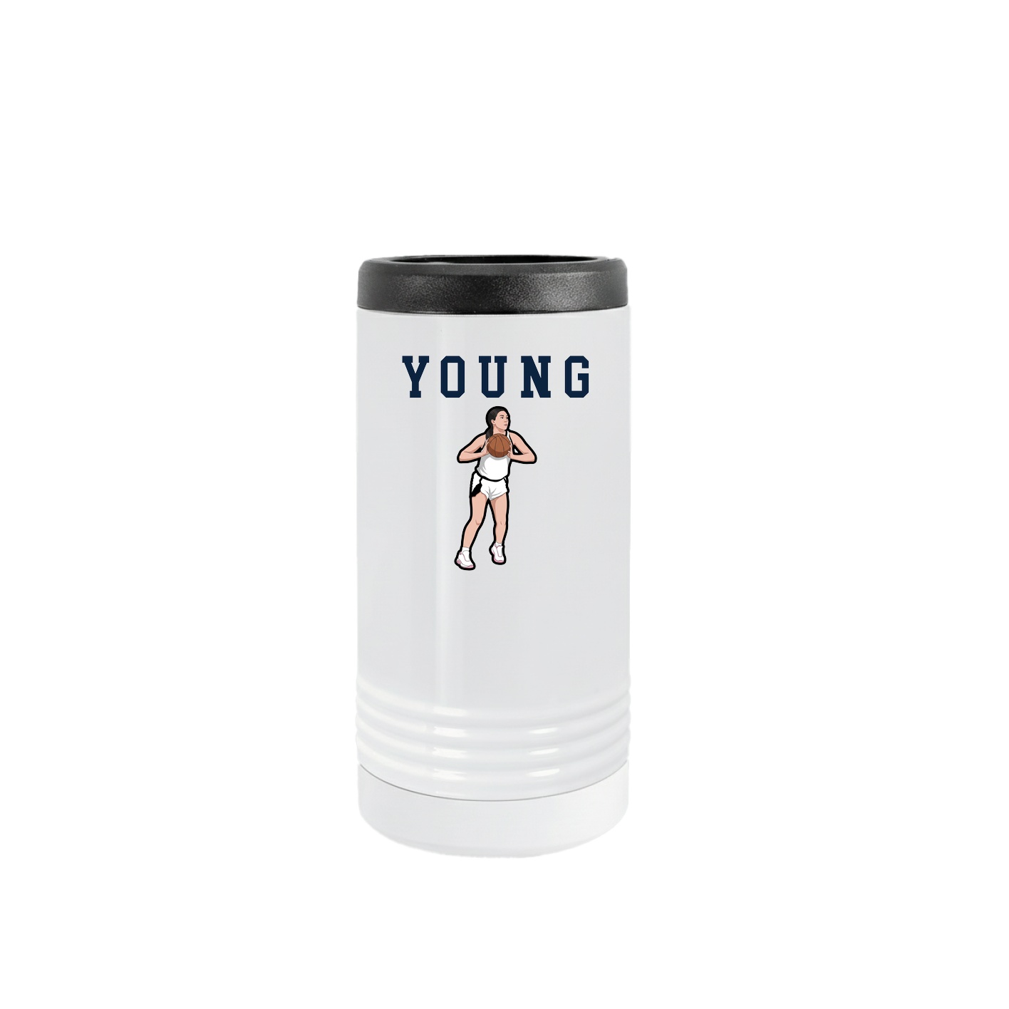 Slim Beverage Holder — Shirsey in White