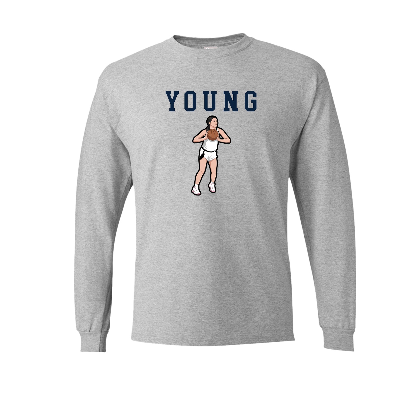 Long Sleeve Tee — Shirsey in Grey