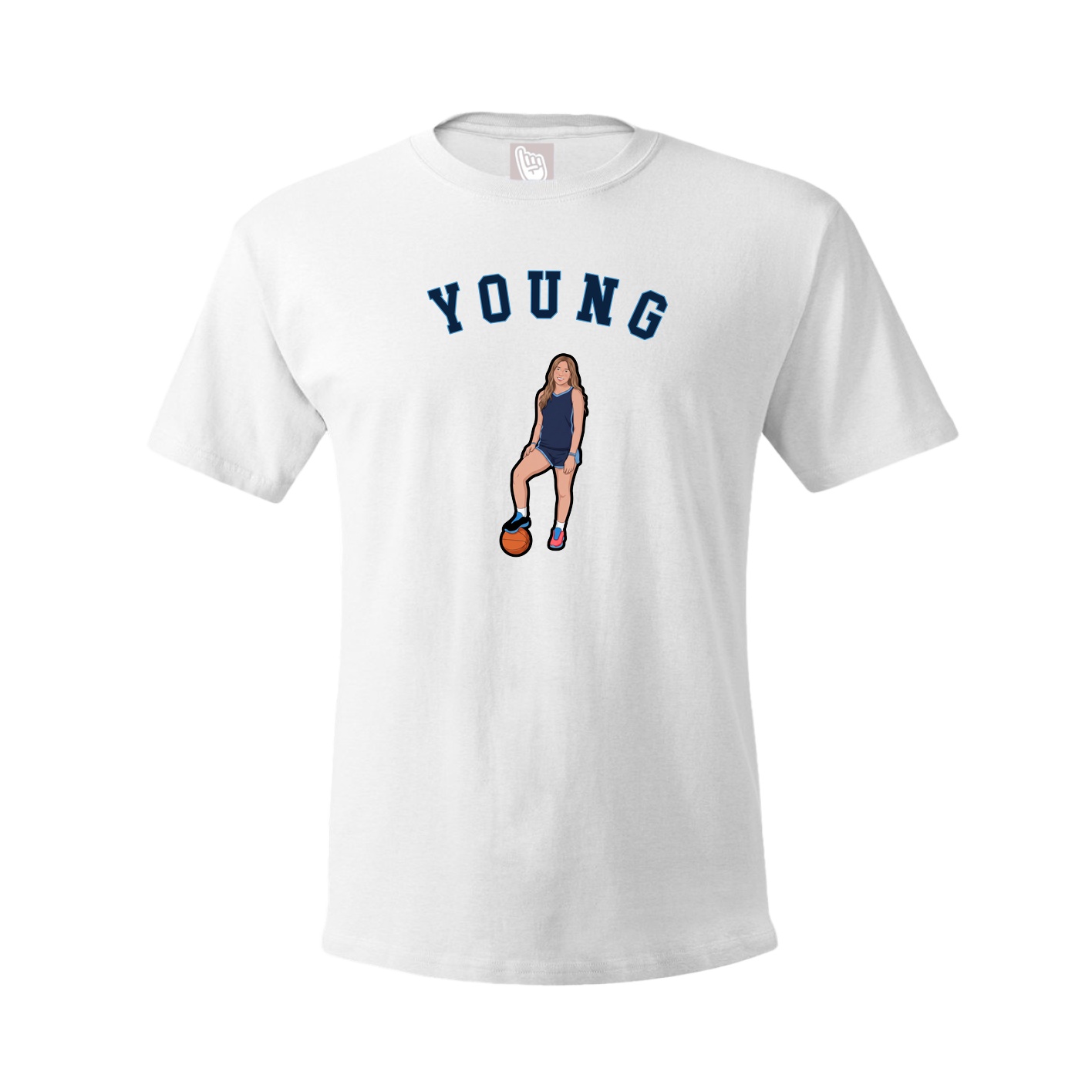 Tee — Shirsey Arch in White