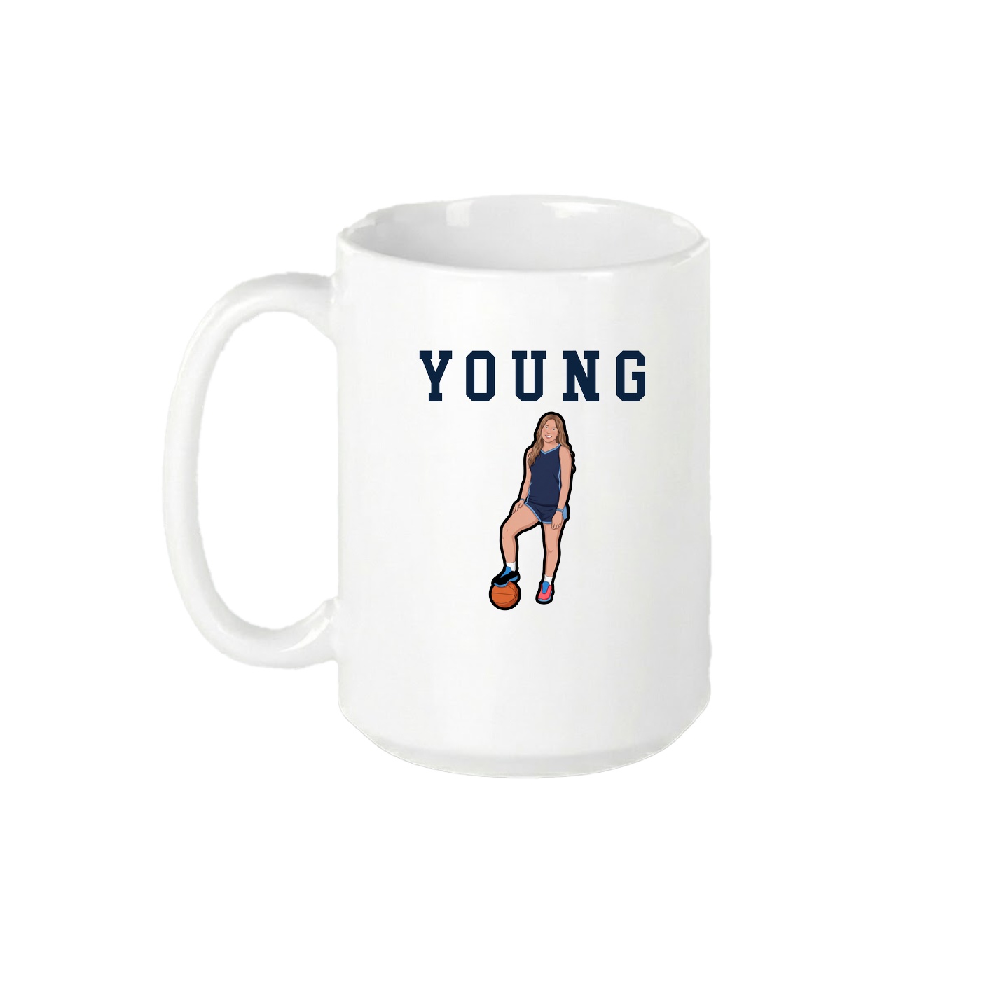 15oz Coffee Mug — Shirsey in White