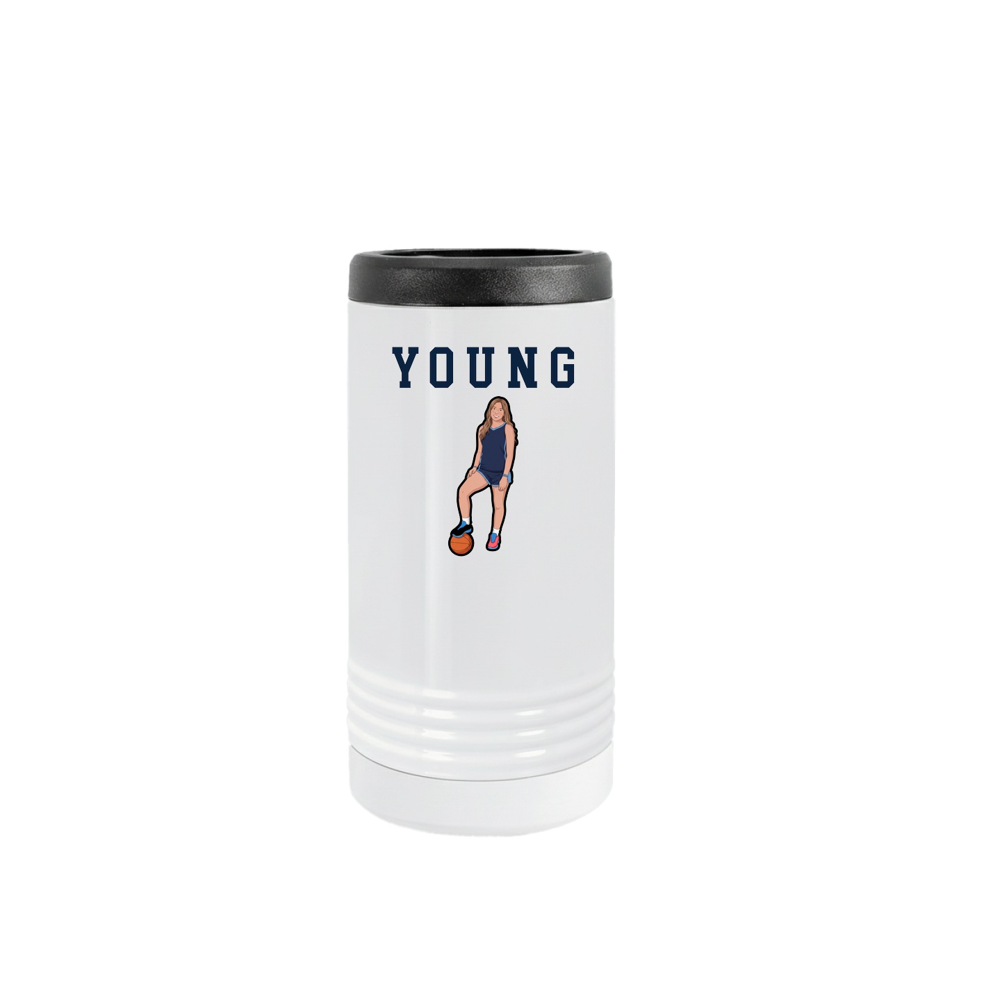 Slim Beverage Holder — Shirsey in White