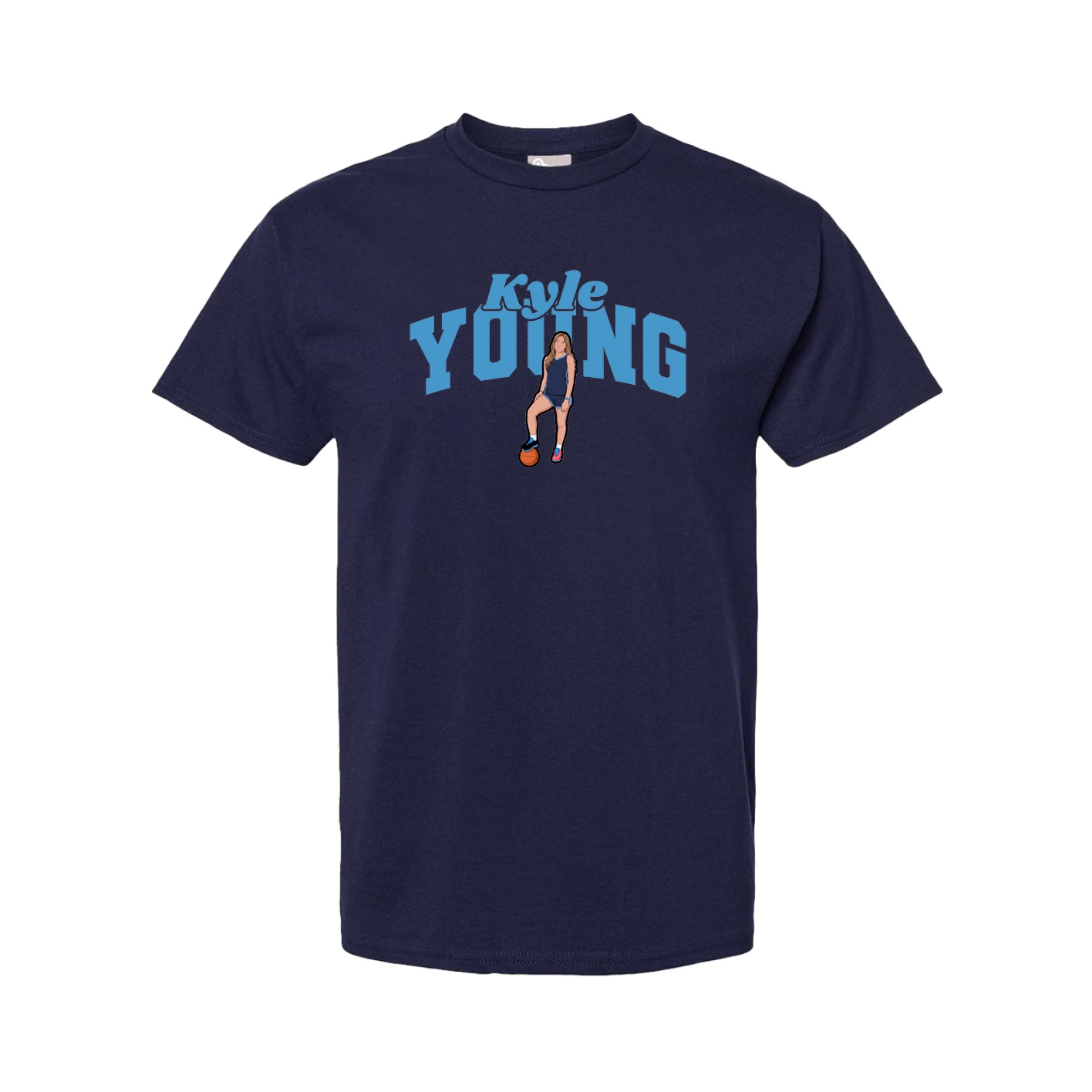 Tee — Signature Arch in Navy