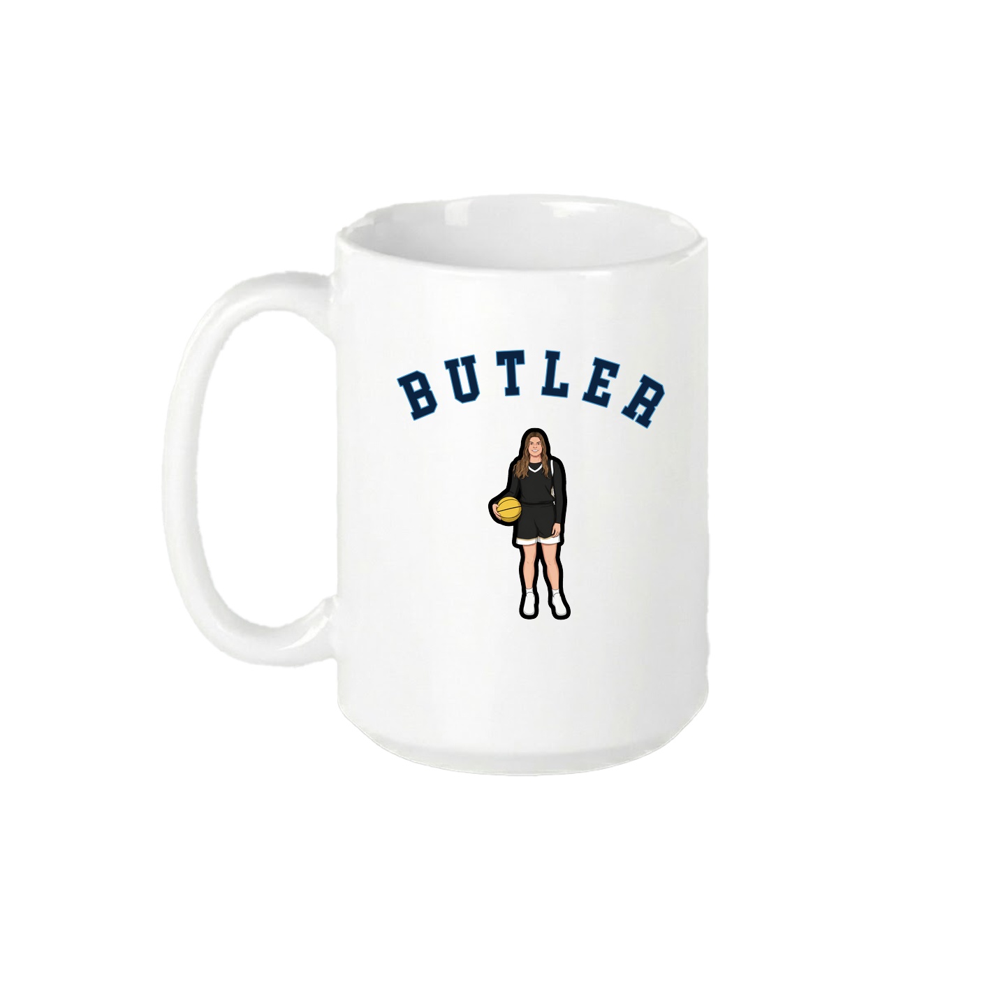 15oz Coffee Mug — Shirsey Arch in White