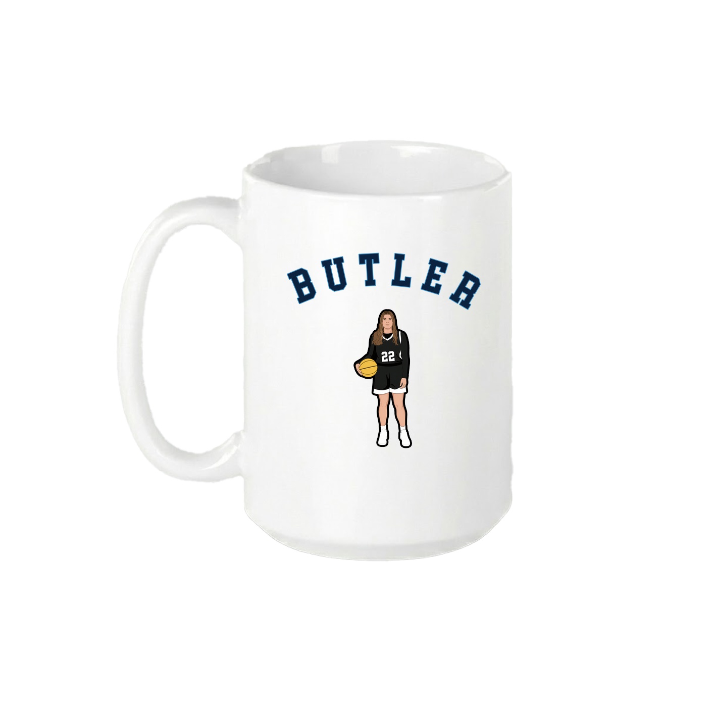 15oz Coffee Mug — Shirsey Arch in White