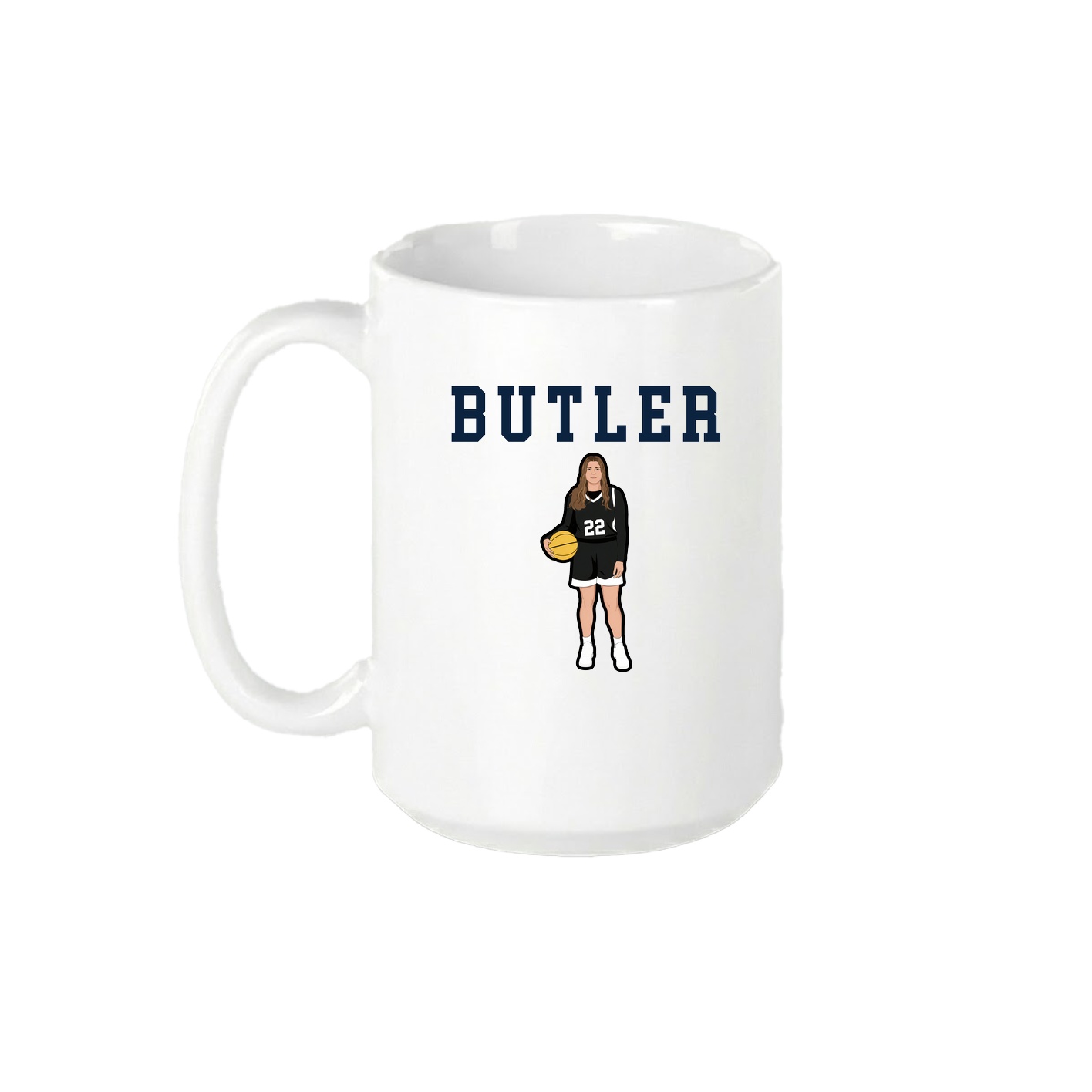 15oz Coffee Mug — Shirsey in White