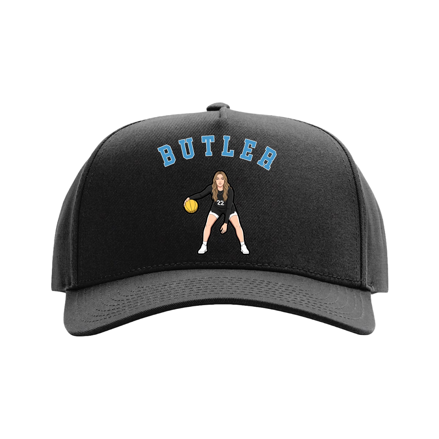 Full Fabric Five-Panel Champ Cap