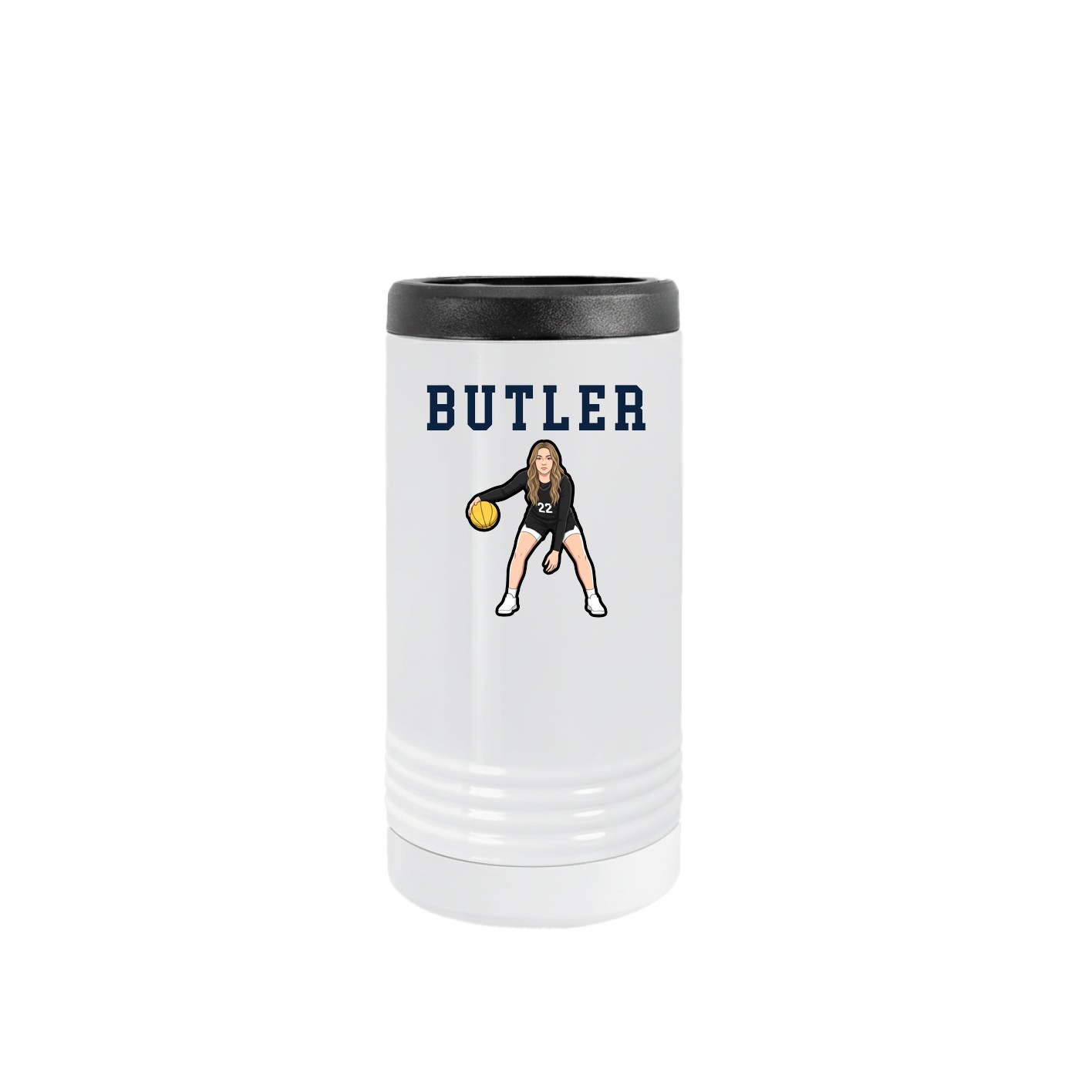Slim Beverage Holder — Shirsey in White