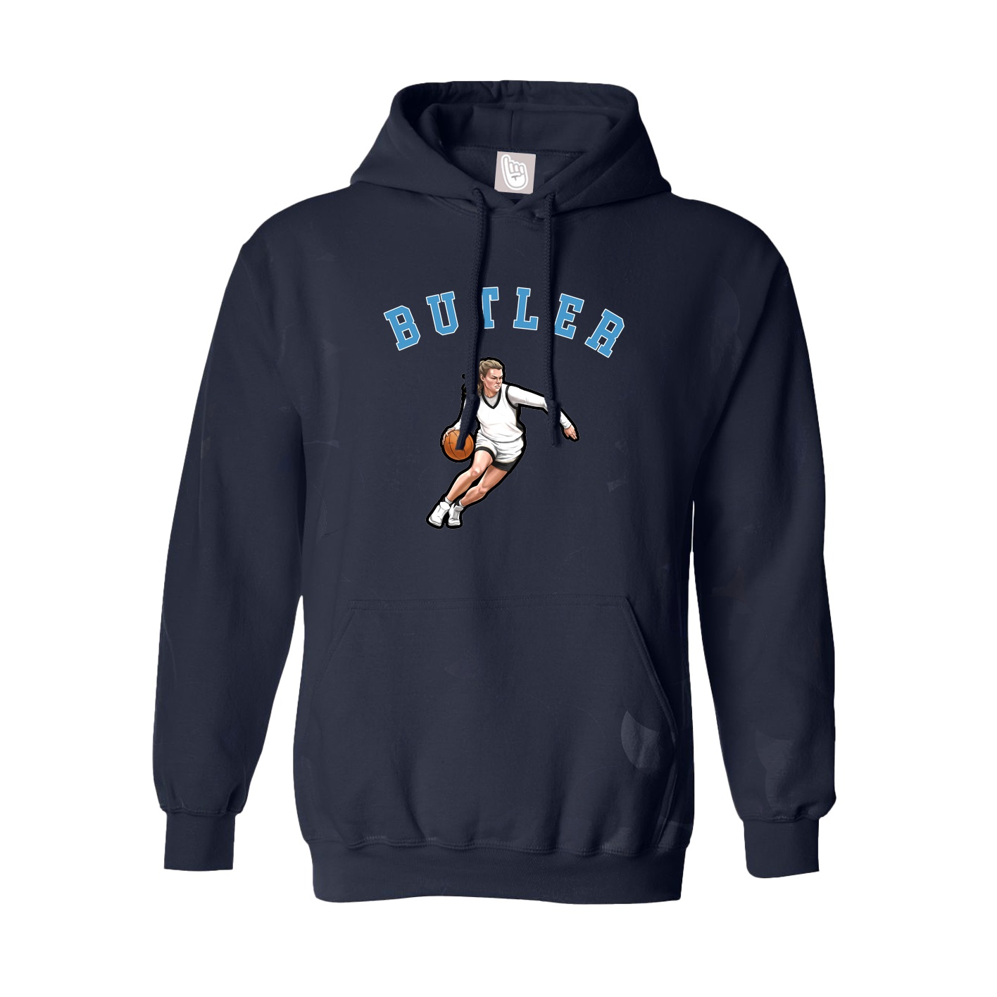 Youth Hoodie — Shirsey Arch in Navy