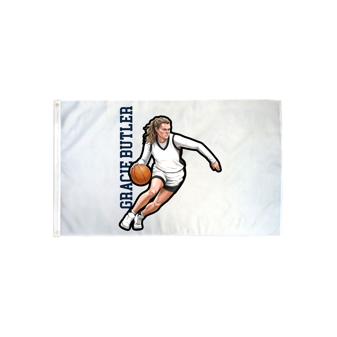 3x5 Flag — Name Vertical in Classic