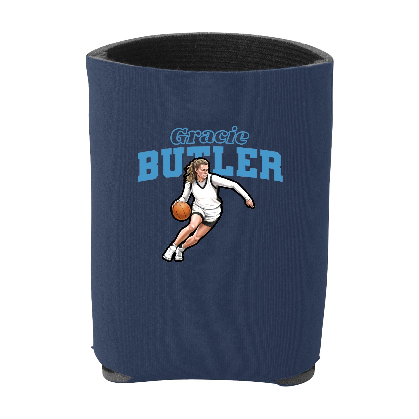 Can Holder — Name Arch in Navy