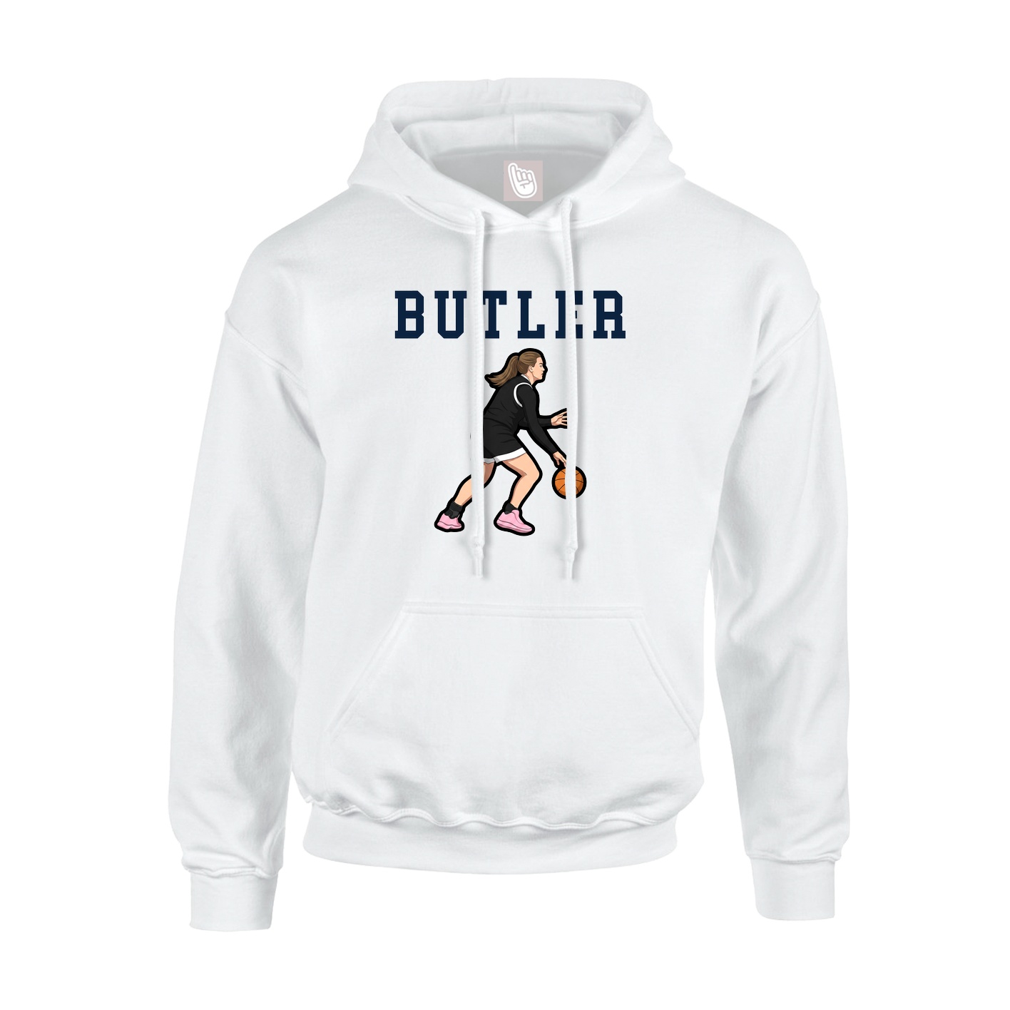 Hoodie — Shirsey in White