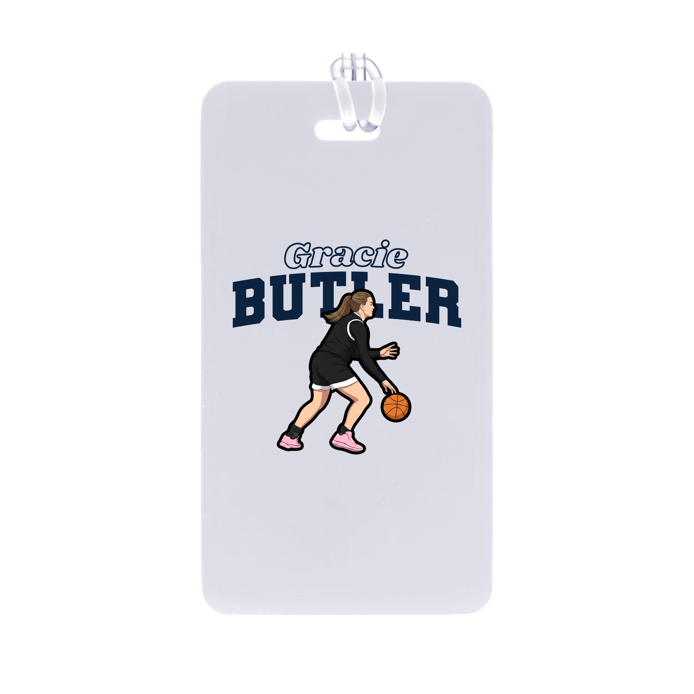 Bag Tag — Name Arch in Classic