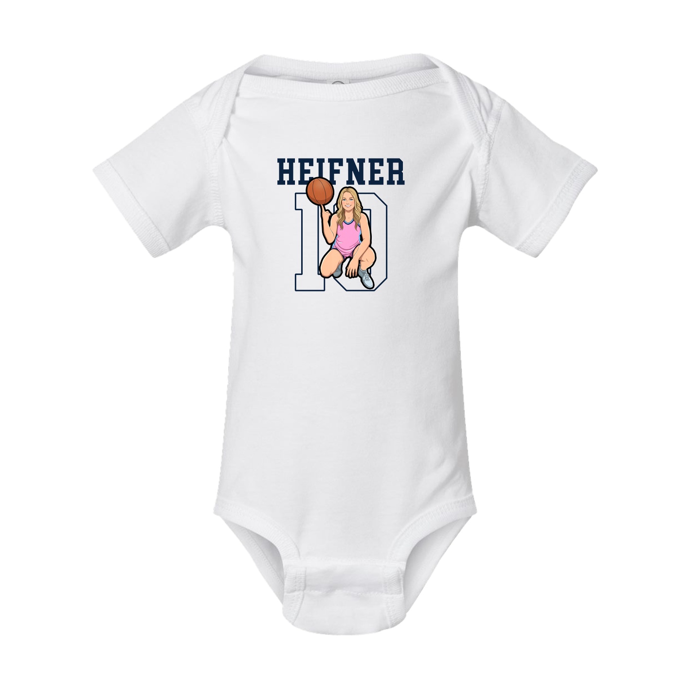 Baby Onesie — Shirsey in White