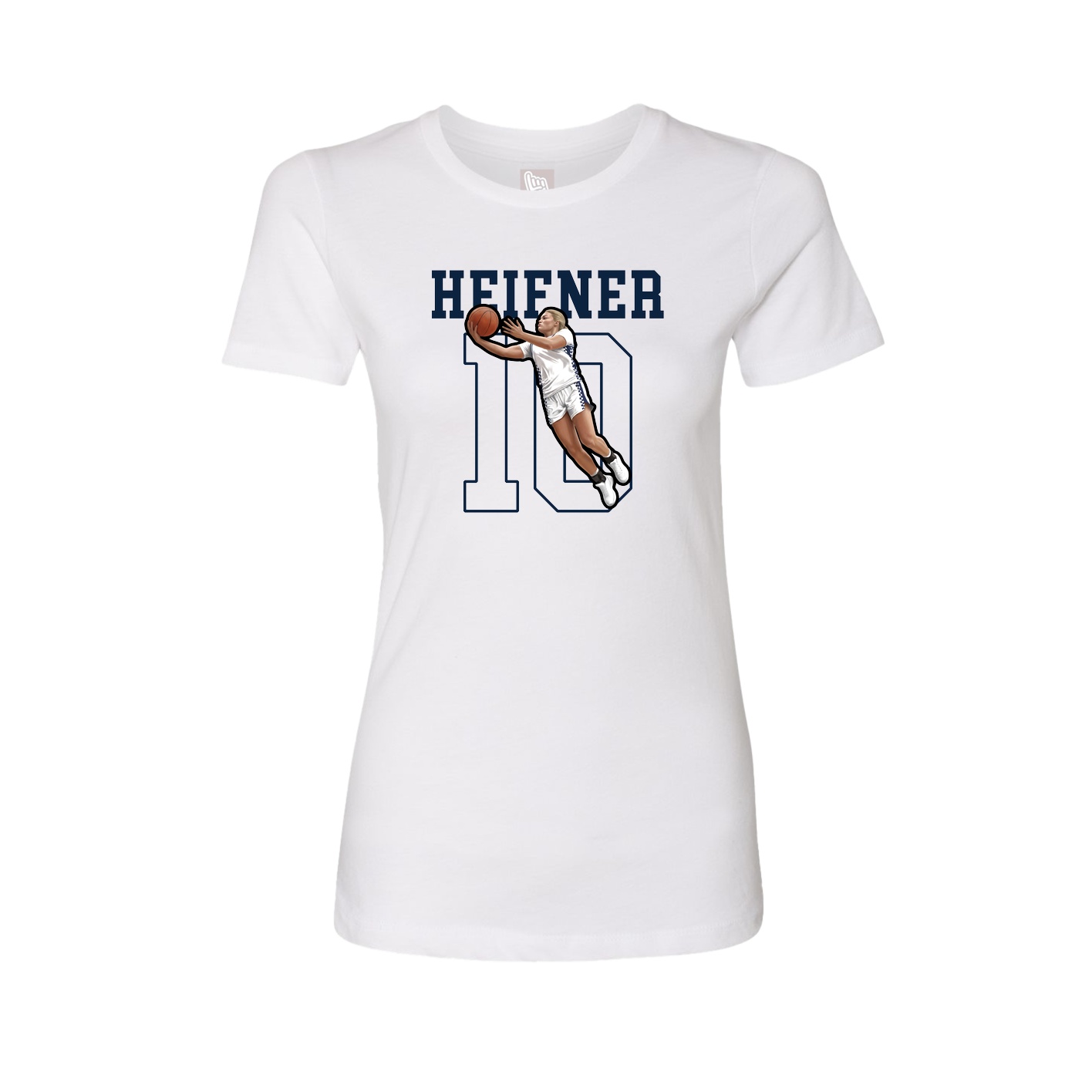 Fitted Women's Tee — Shirsey in White