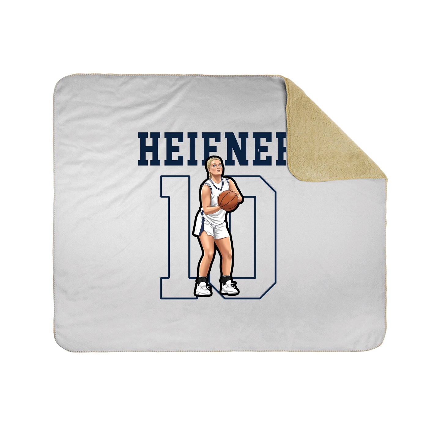 50x60 Sherpa Lined Throw Blanket