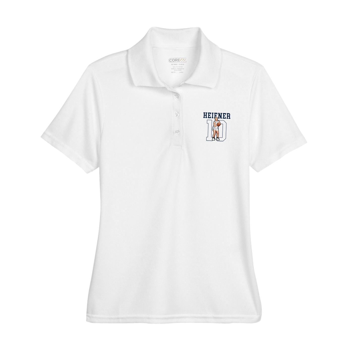 Womens Performance Polo — Shirsey in White