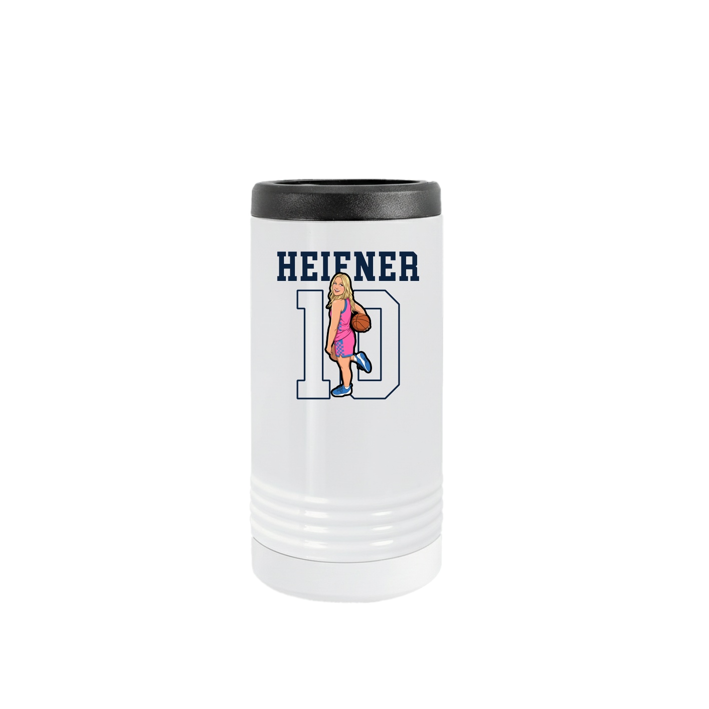 Slim Beverage Holder — Shirsey in White