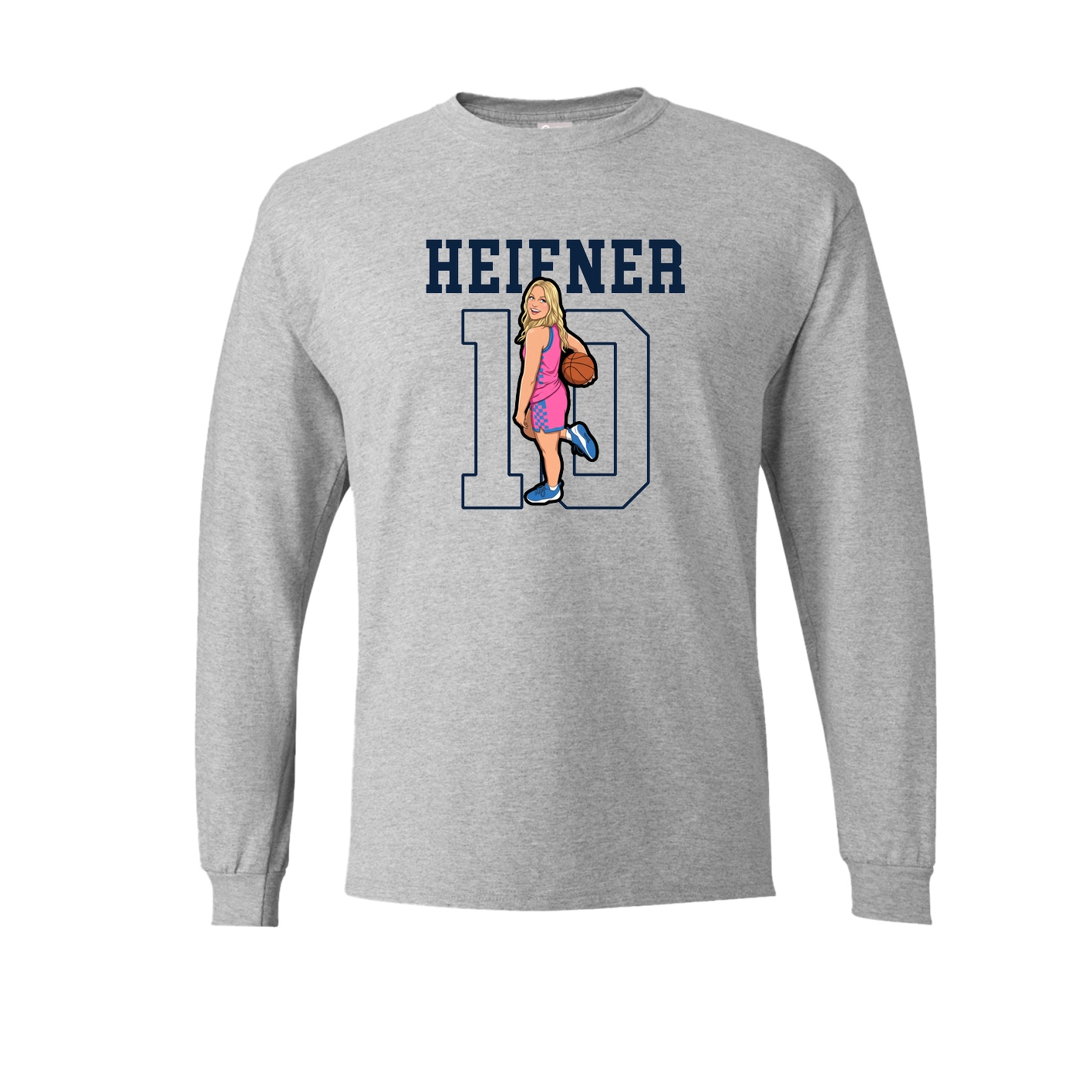 Long Sleeve Tee — Shirsey in Grey