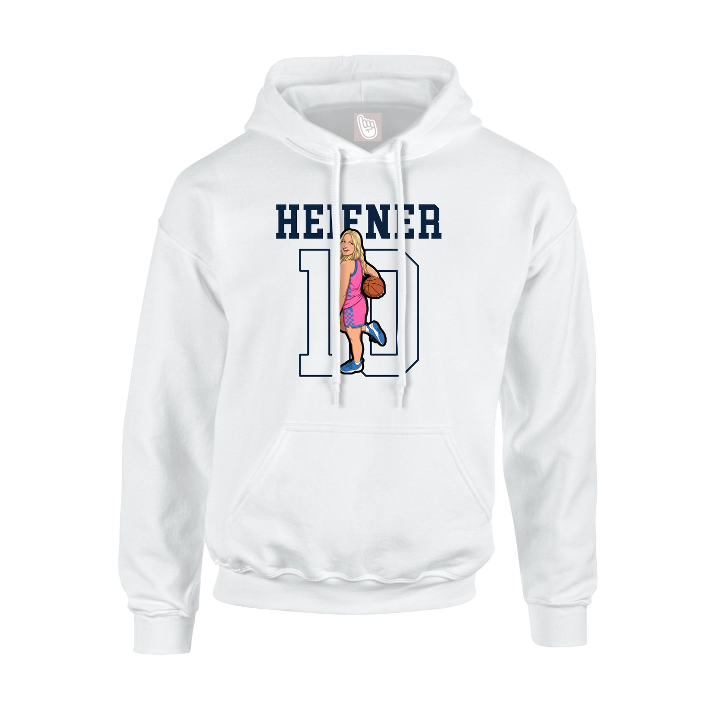 Youth Hoodie — Shirsey in White