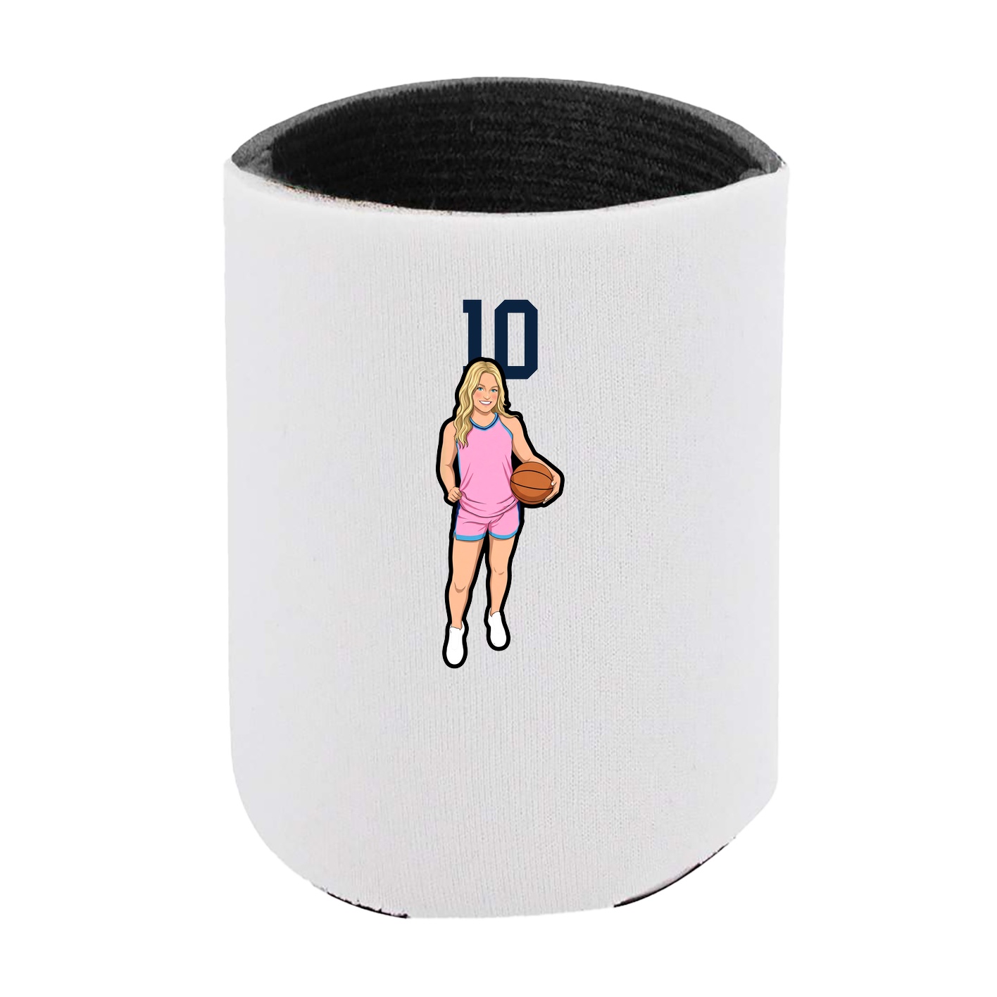 Can Holder — Number Top in White