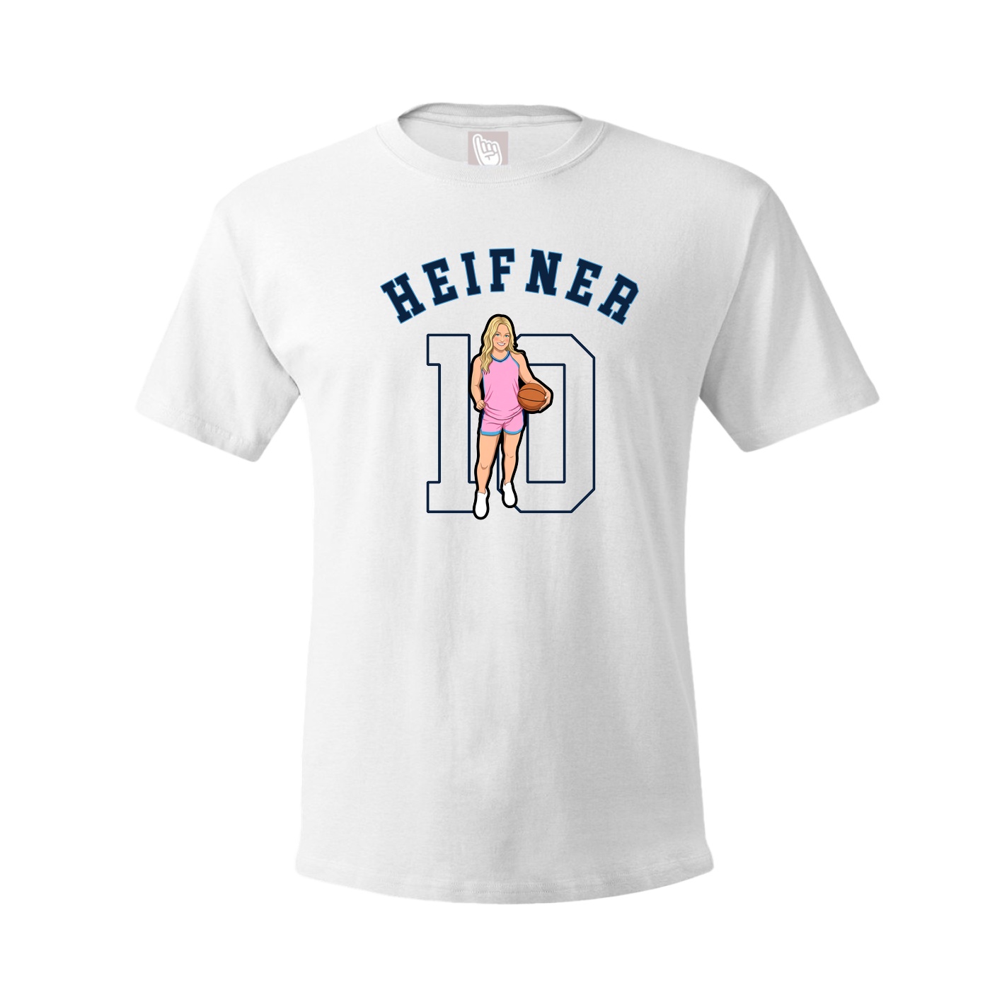 Tee — Shirsey Arch in White