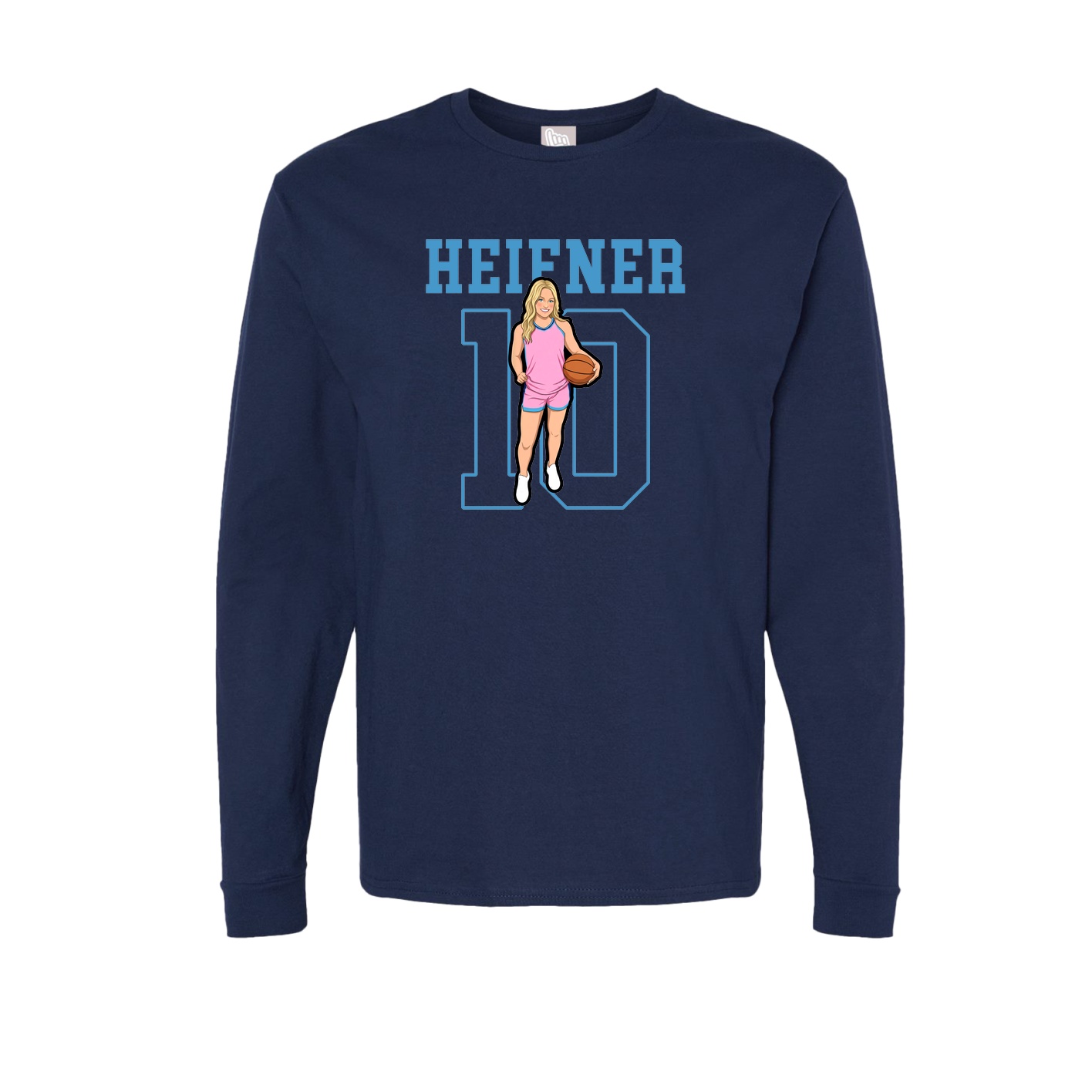 Long Sleeve Tee — Shirsey in Navy