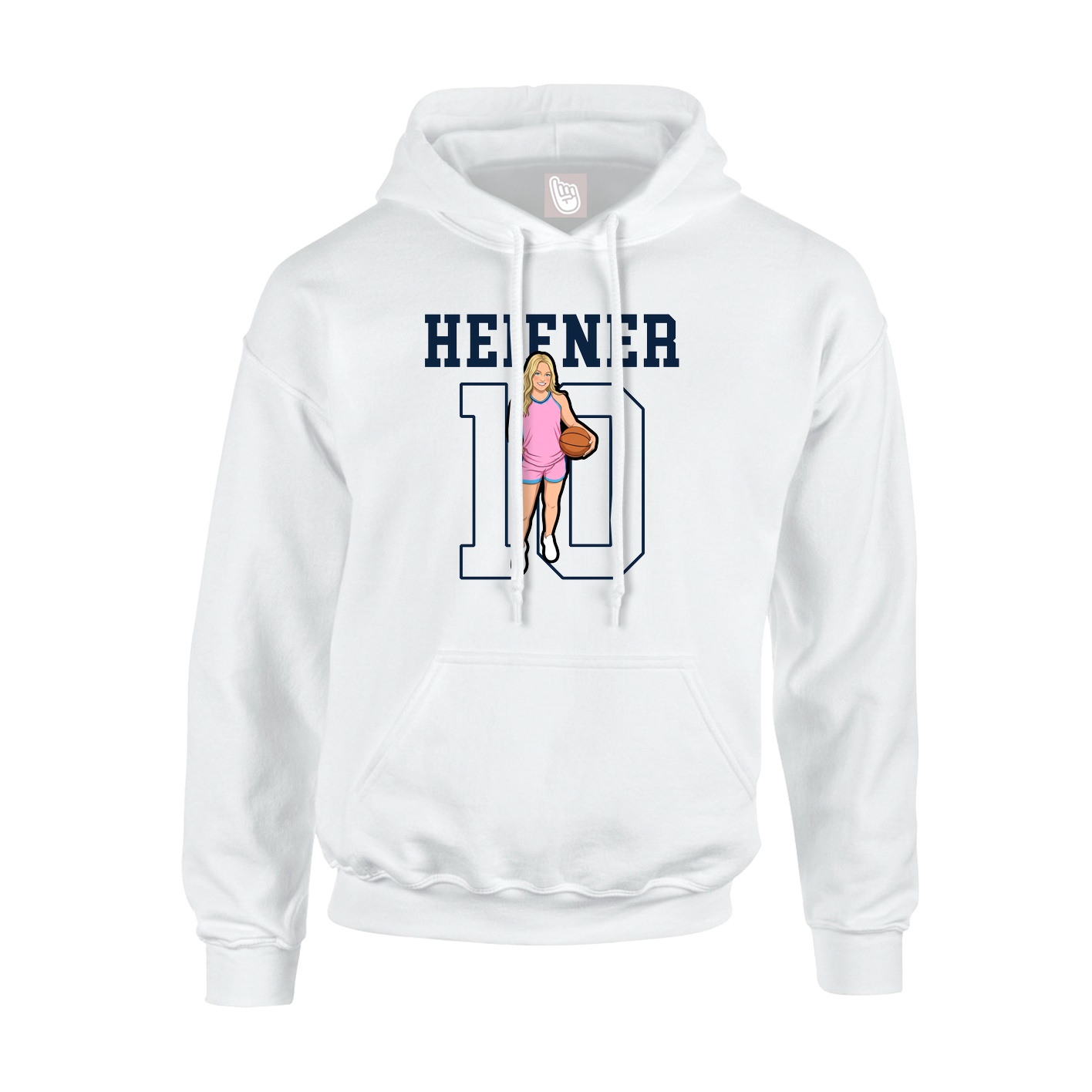 Youth Hoodie — Shirsey in White