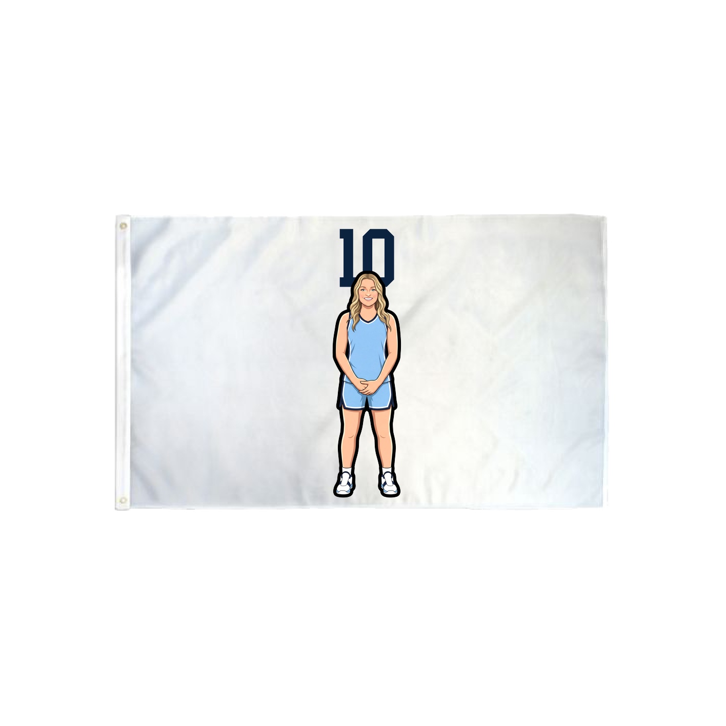 3x5 Flag — Number Top in Classic