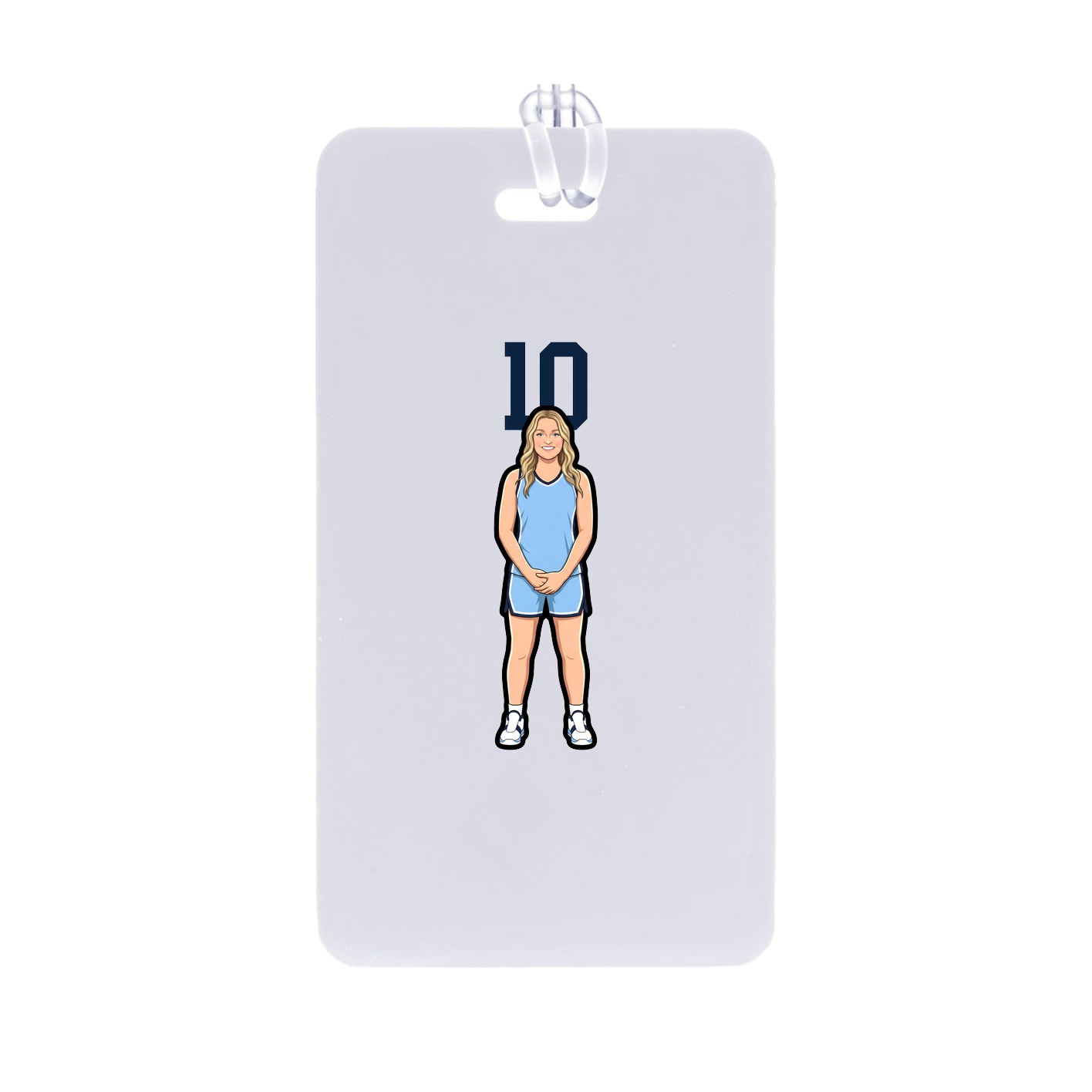 Bag Tag — Number Top in Classic