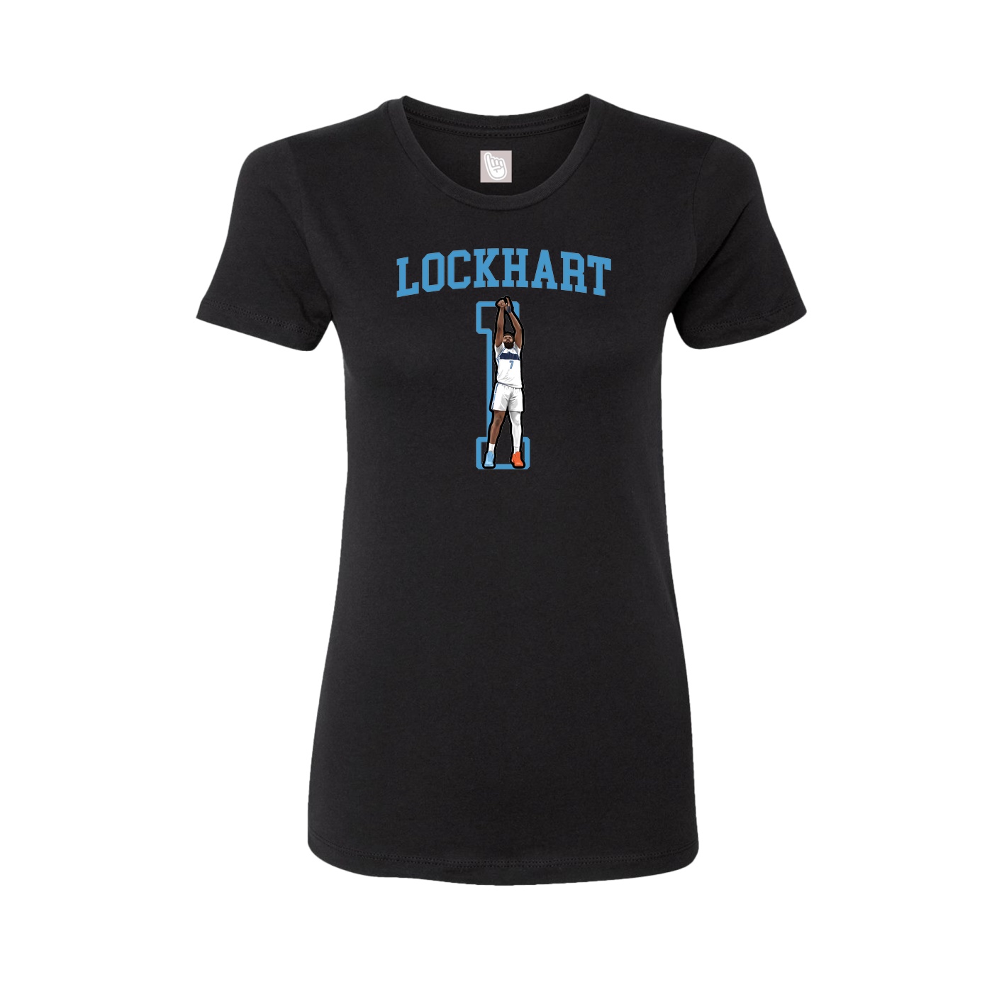 Fitted Women's Tee — Shirsey in Black