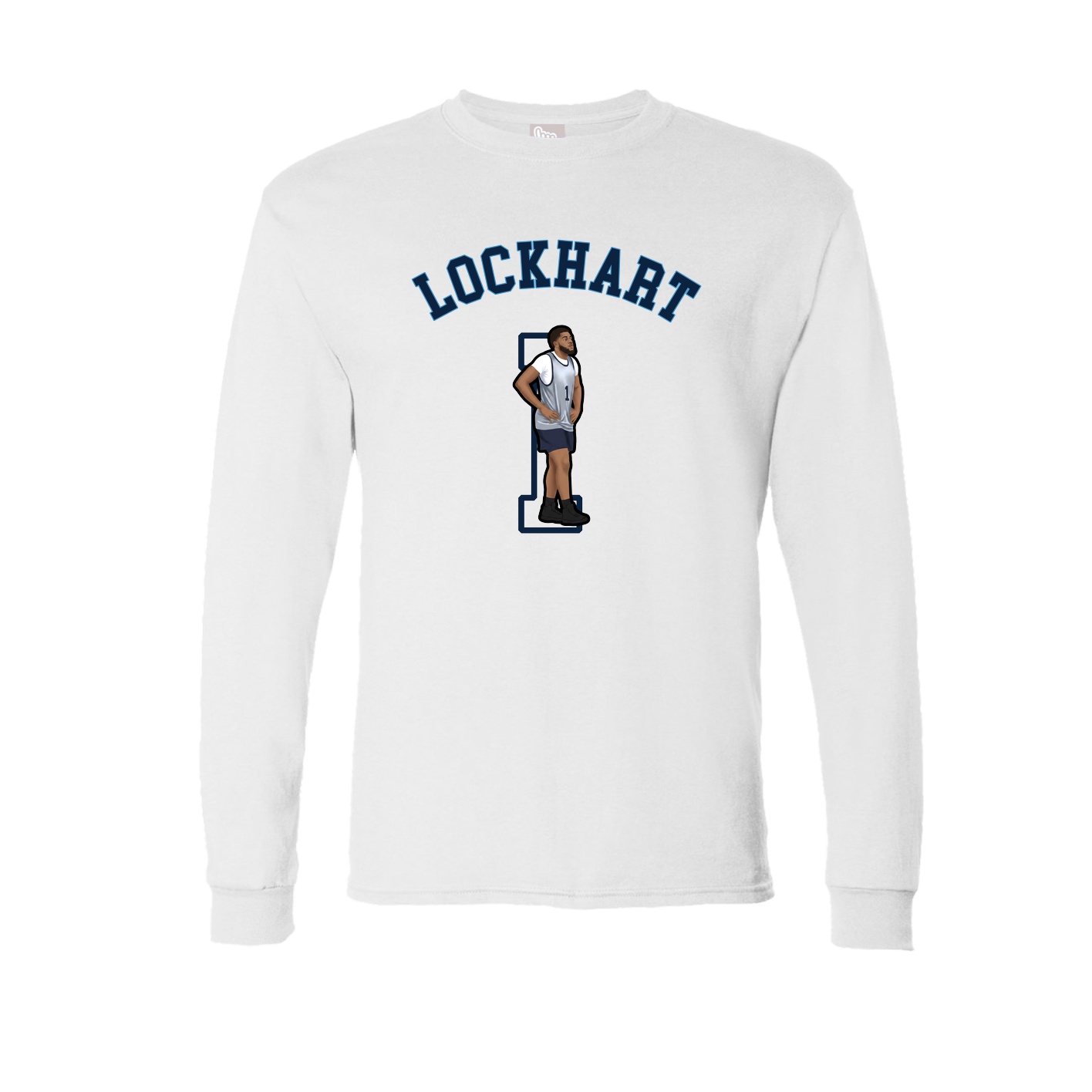 Long Sleeve Tee — Shirsey Arch in White