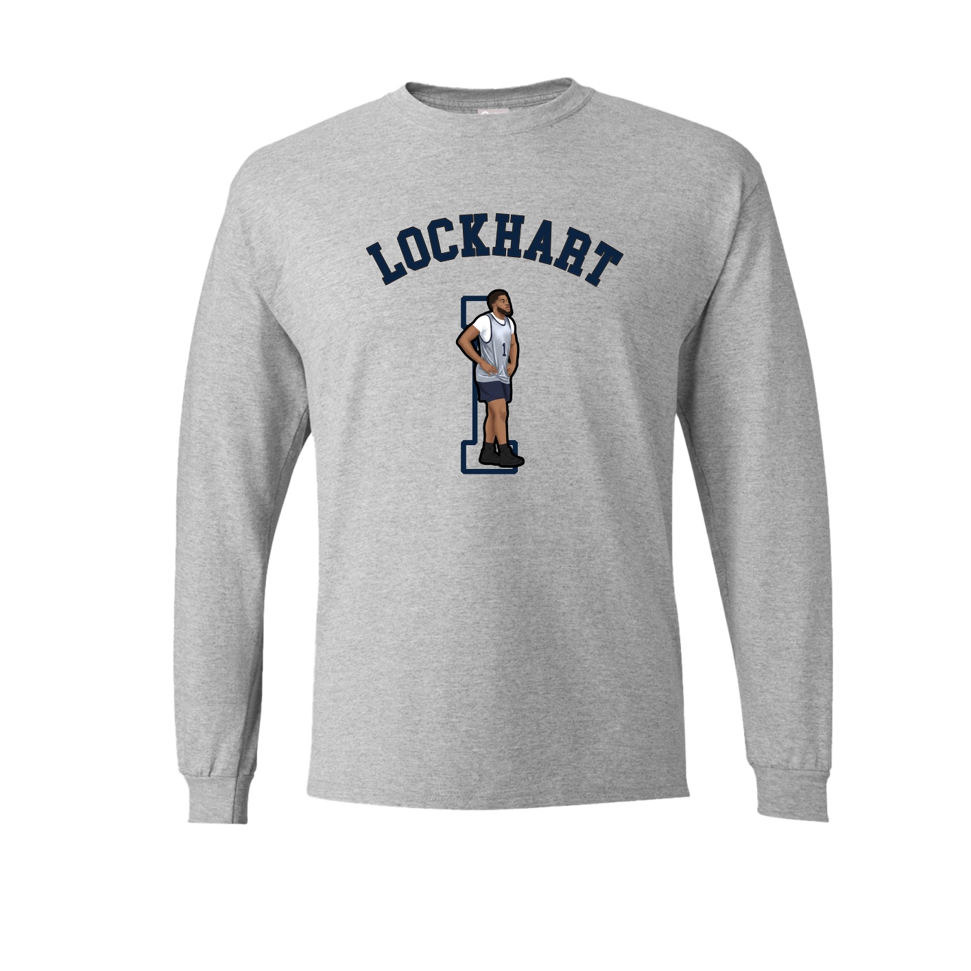 Long Sleeve Tee — Shirsey Arch in Grey