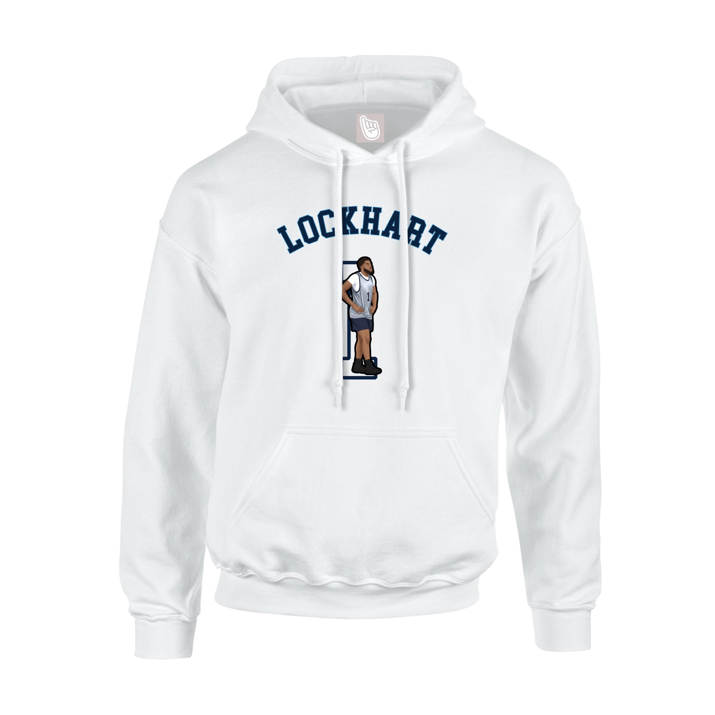 Hoodie — Shirsey Arch in White