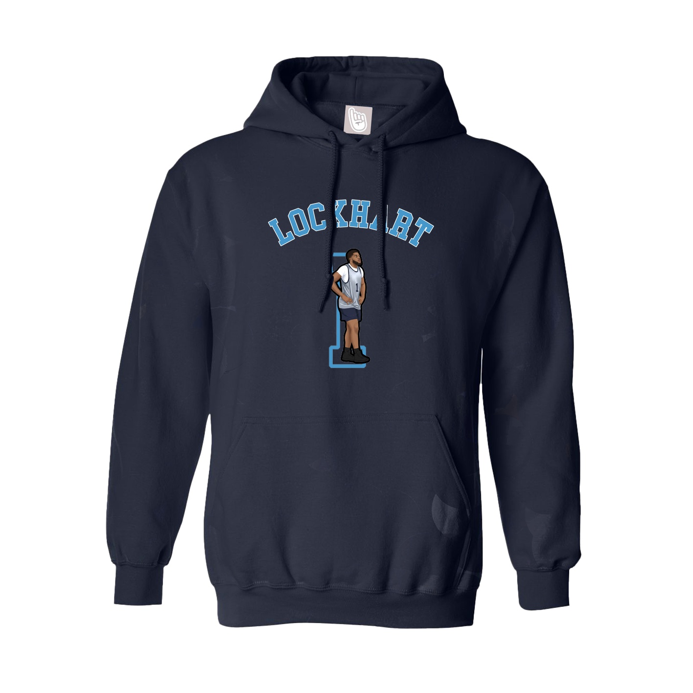 Youth Hoodie — Shirsey Arch in Navy
