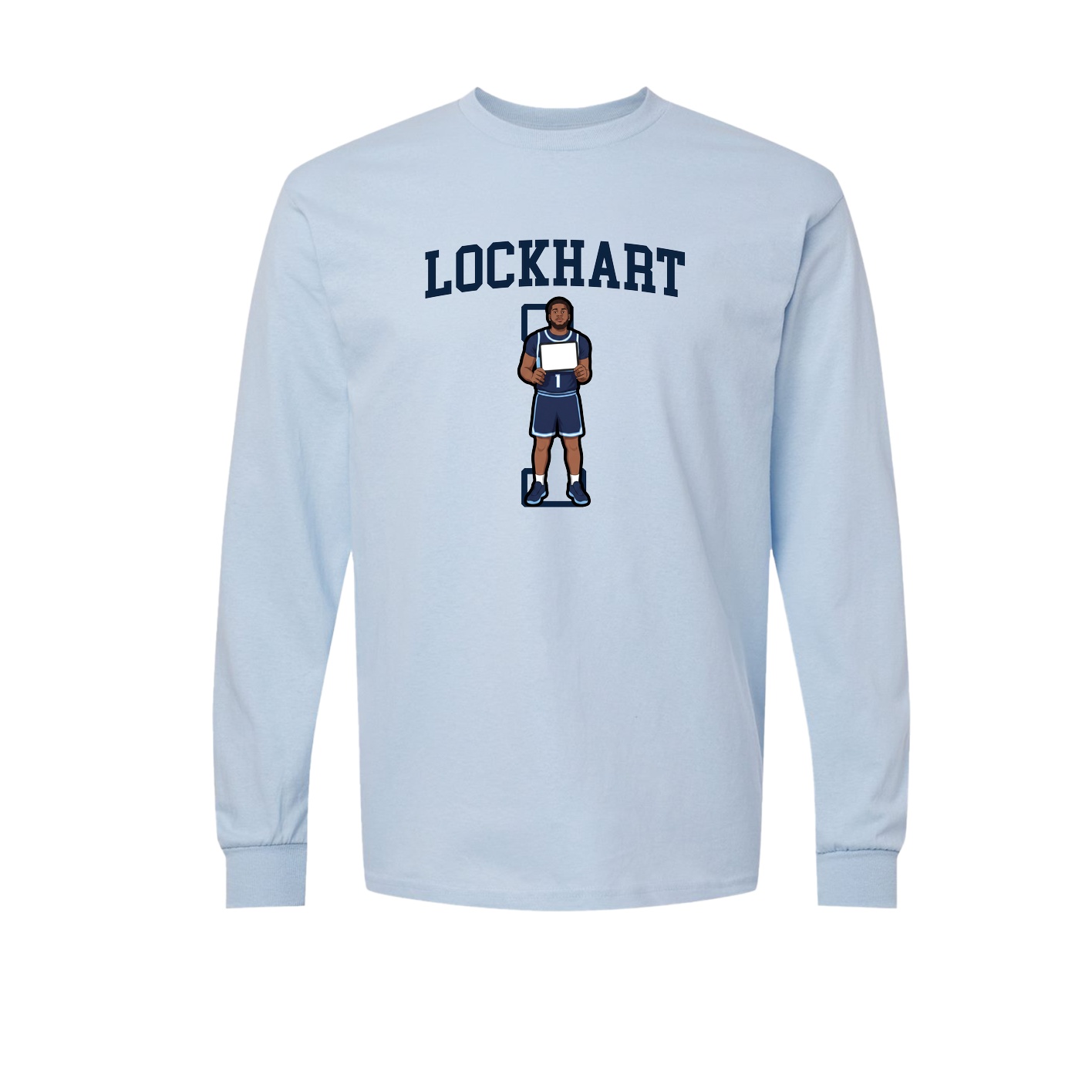 Long Sleeve Tee — Shirsey in Light Blue