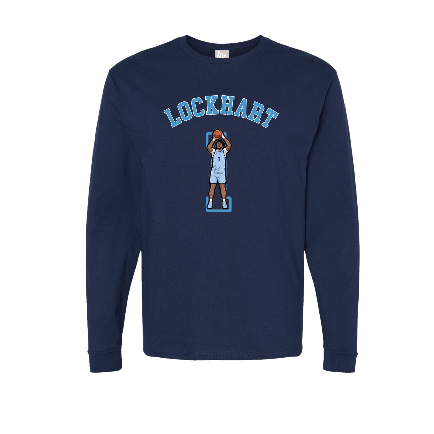 Long Sleeve Tee — Shirsey Arch in Navy