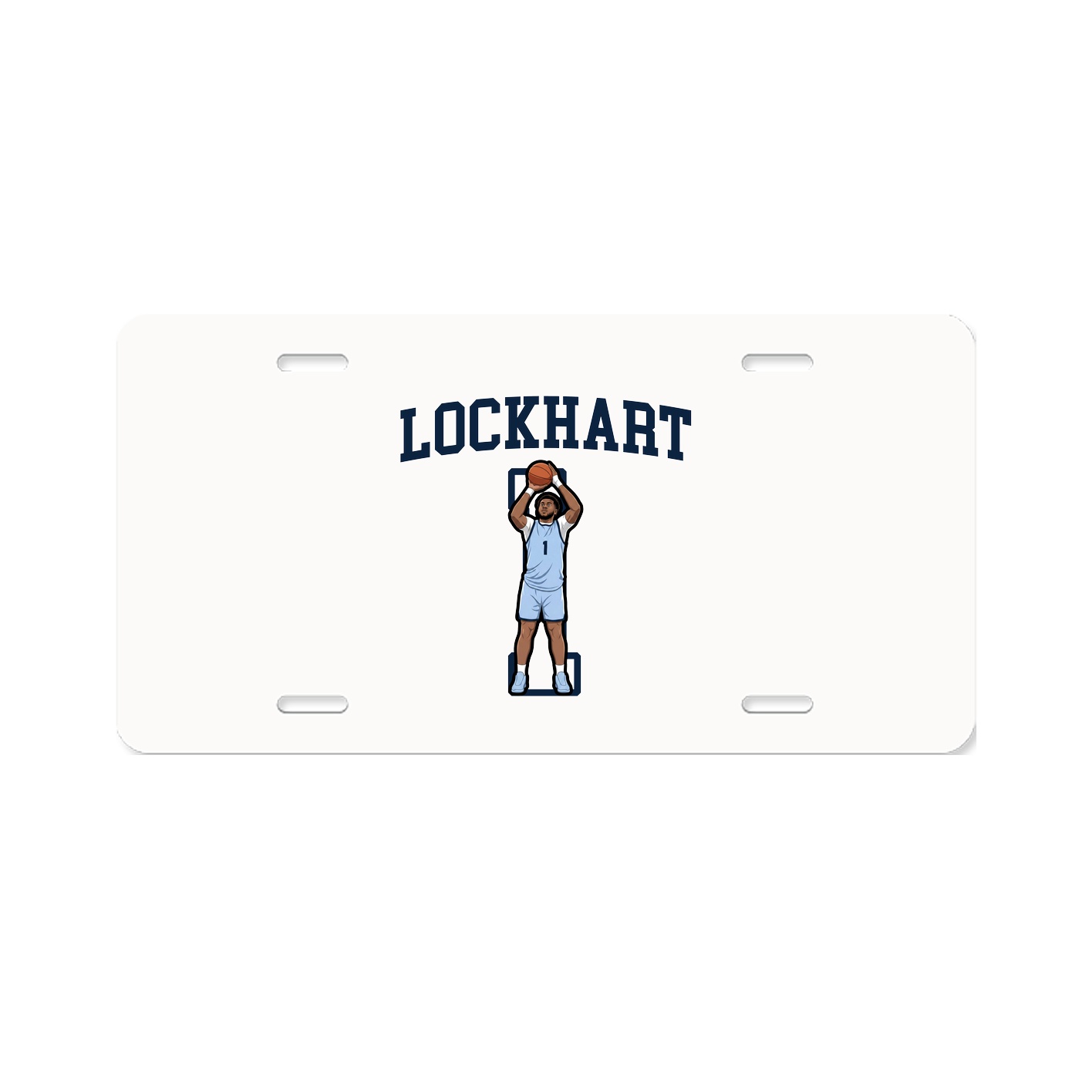 Aluminum License Plate