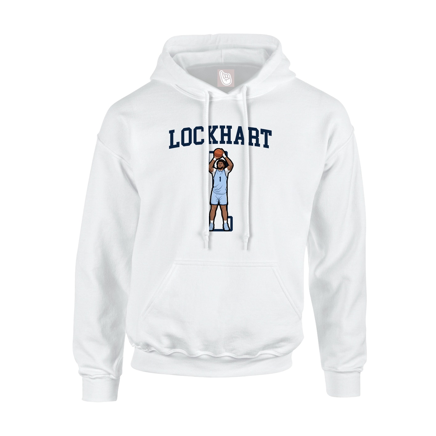 Hoodie — Shirsey in White