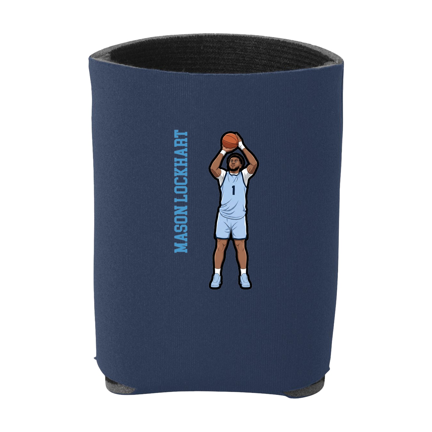 Can Holder — Name Vertical in Navy