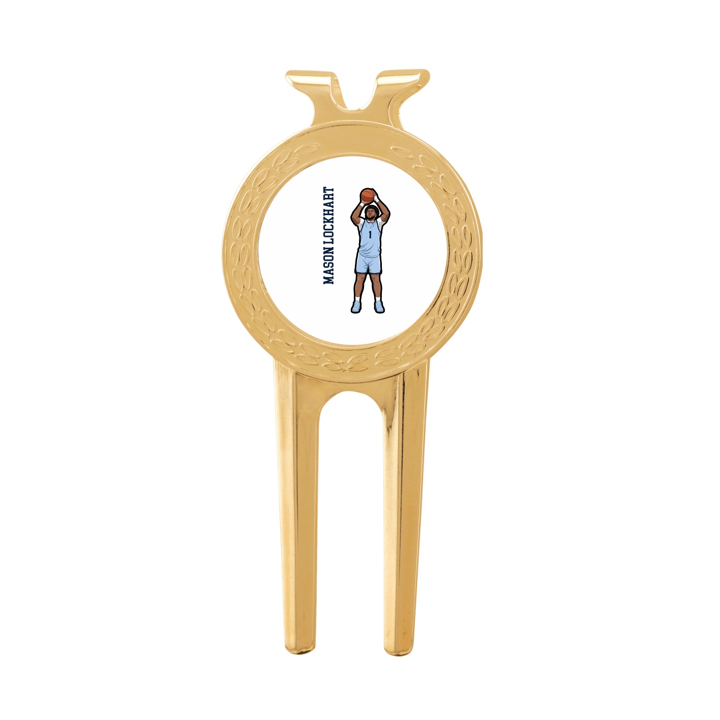 Divot Tool with Ball Marker — Name Vertical in Classic