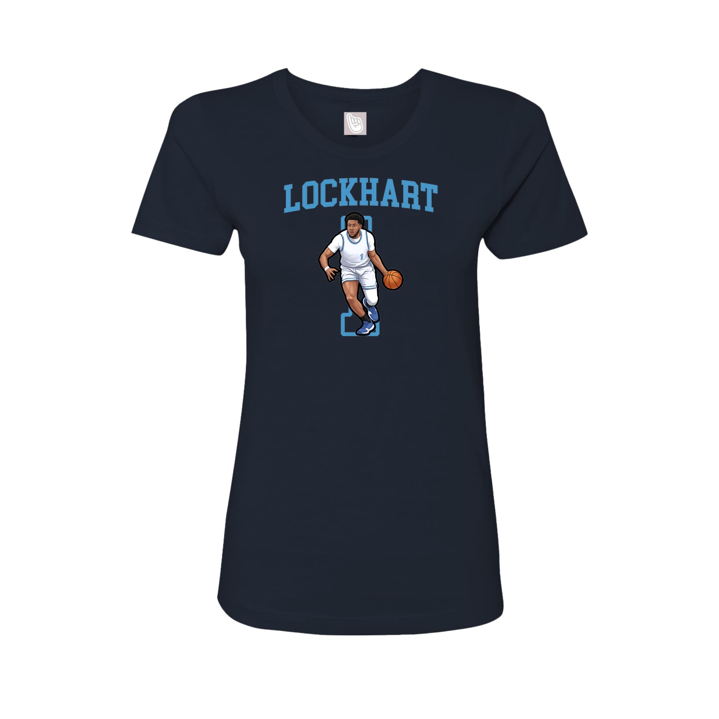 Fitted Women's Tee — Shirsey in Navy