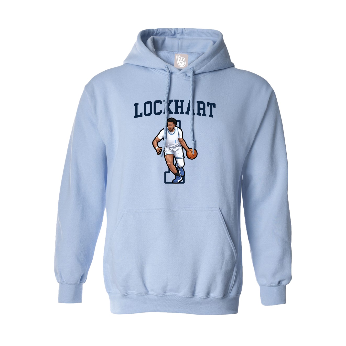 Hoodie — Shirsey in Light Blue