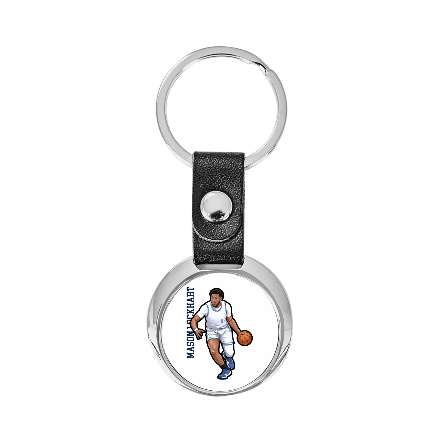 Key Chain — Name Vertical in Classic