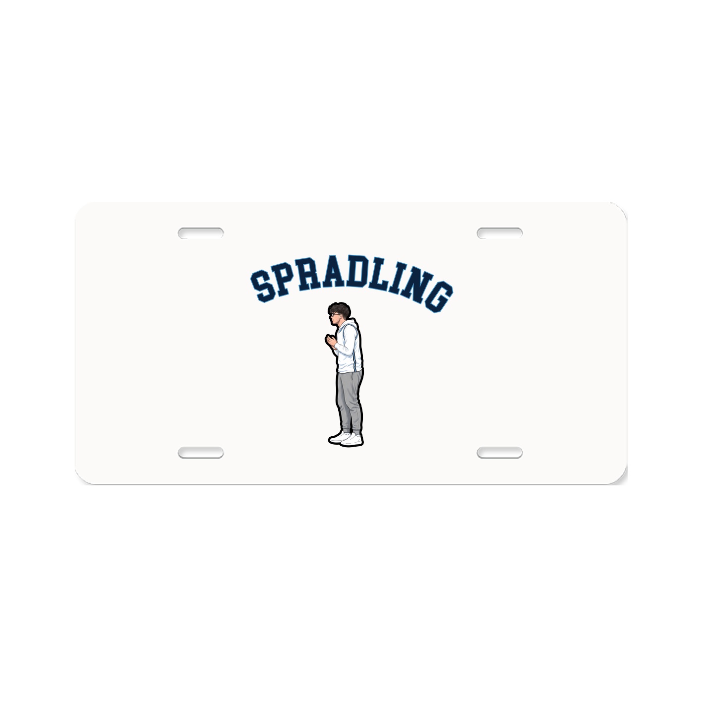 License Plate — Shirsey Arch in Classic