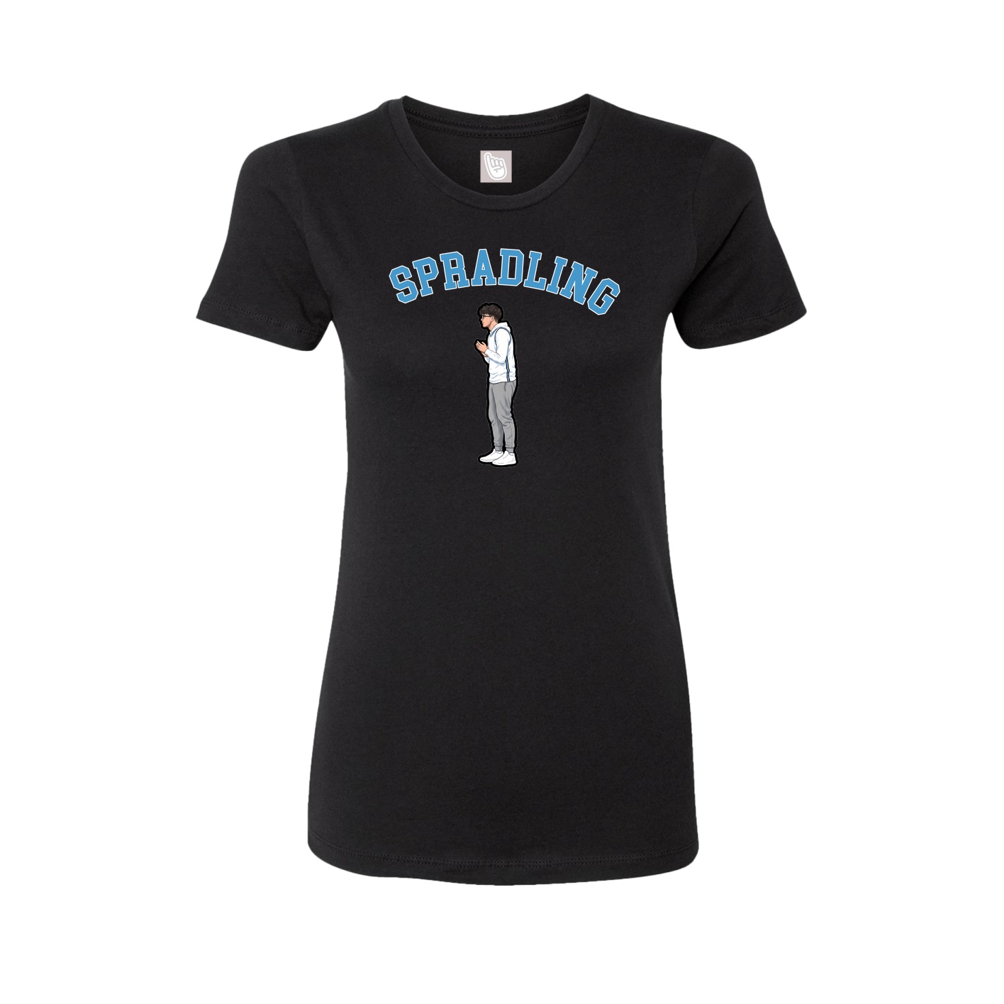 Womens Tee — Shirsey Arch in Black