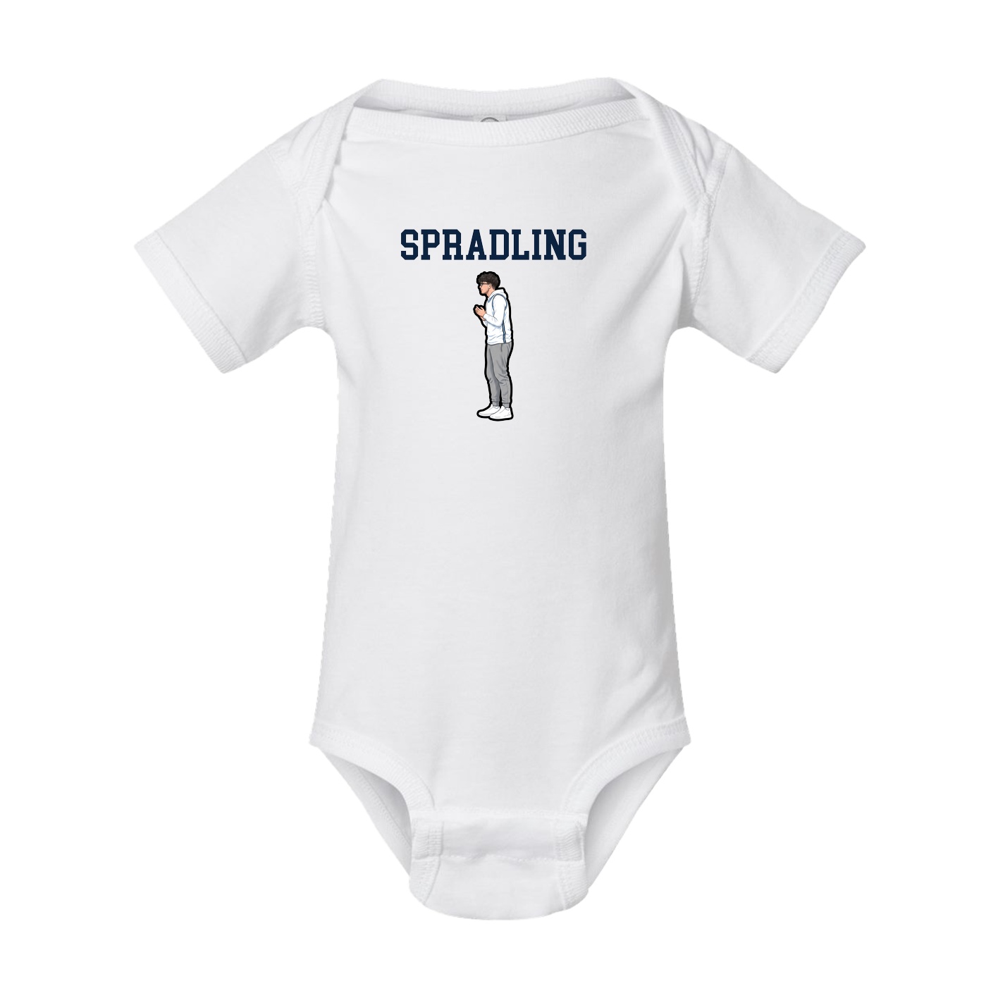 Baby Onesie — Shirsey in White